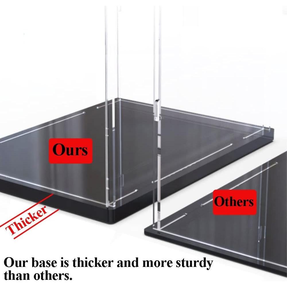 Caja de Exhibición Acrílica DuvinDD 3 Niveles 40x18x21cm