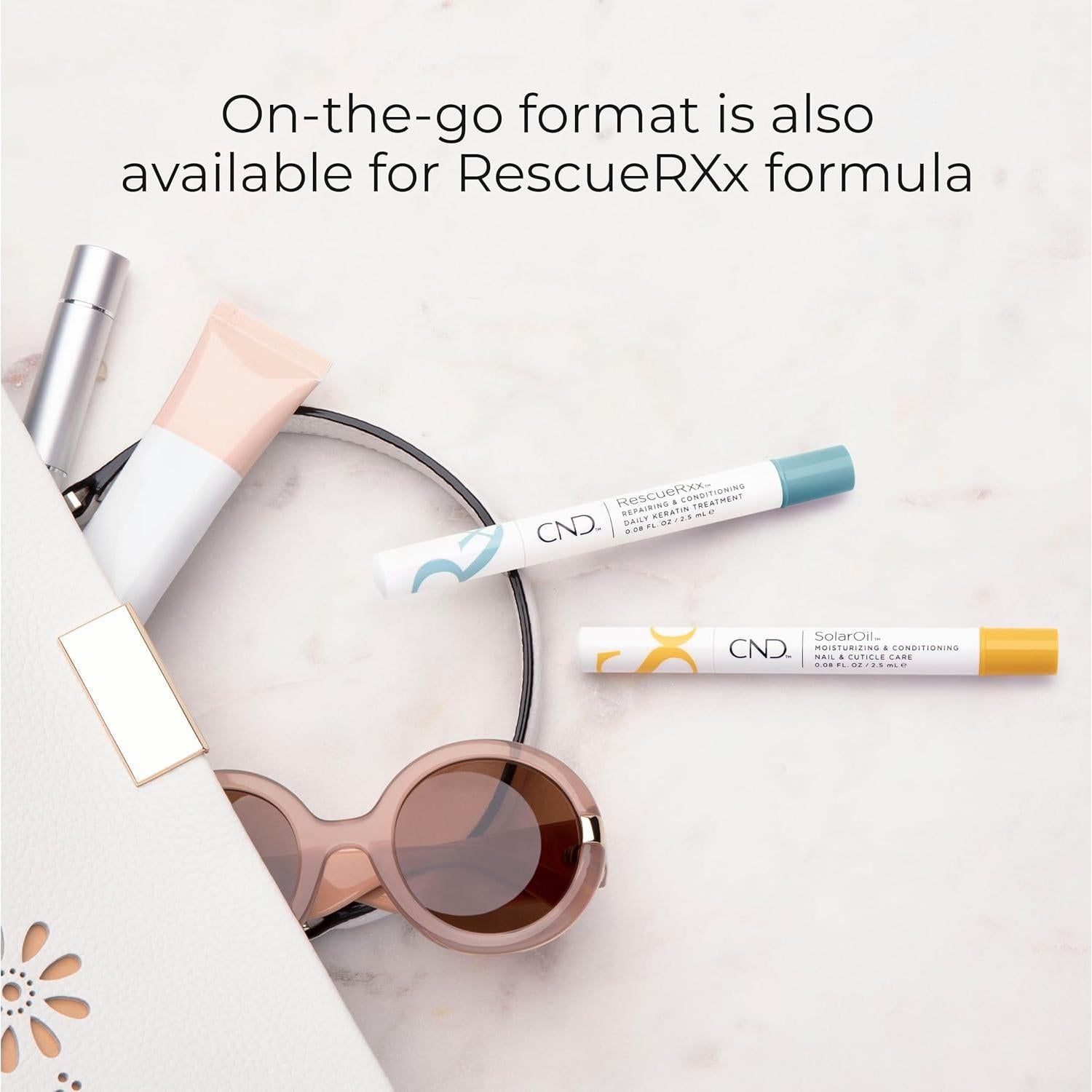 CND SolarOil y RescueRXx Bolígrafo Cutículas 13cm Hidratante