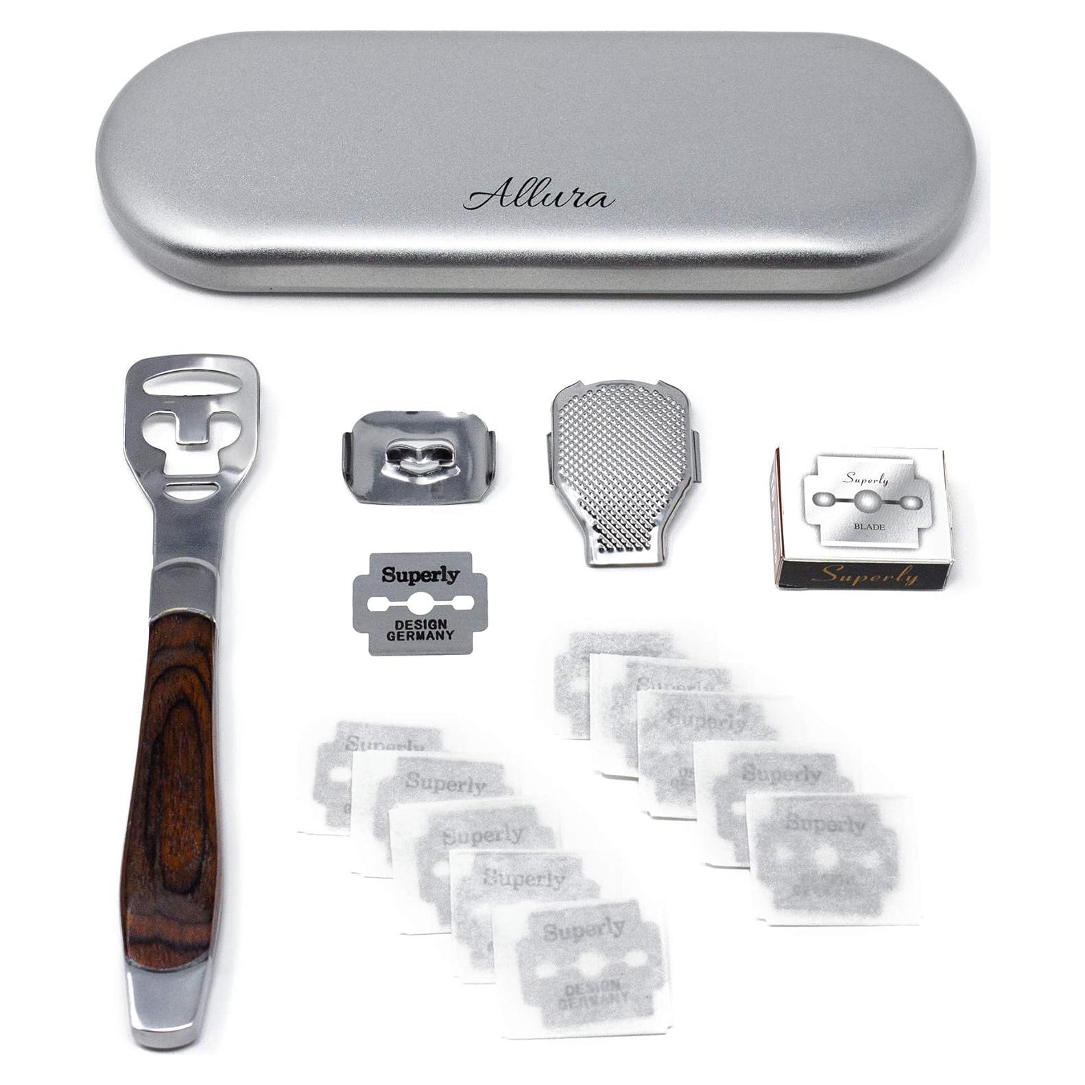 Cortador de Callos Allura Hoshio con 10 Cuchillas y Lima