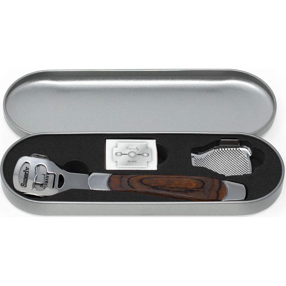 Cortador de Callos Allura Hoshio con 10 Cuchillas y Lima