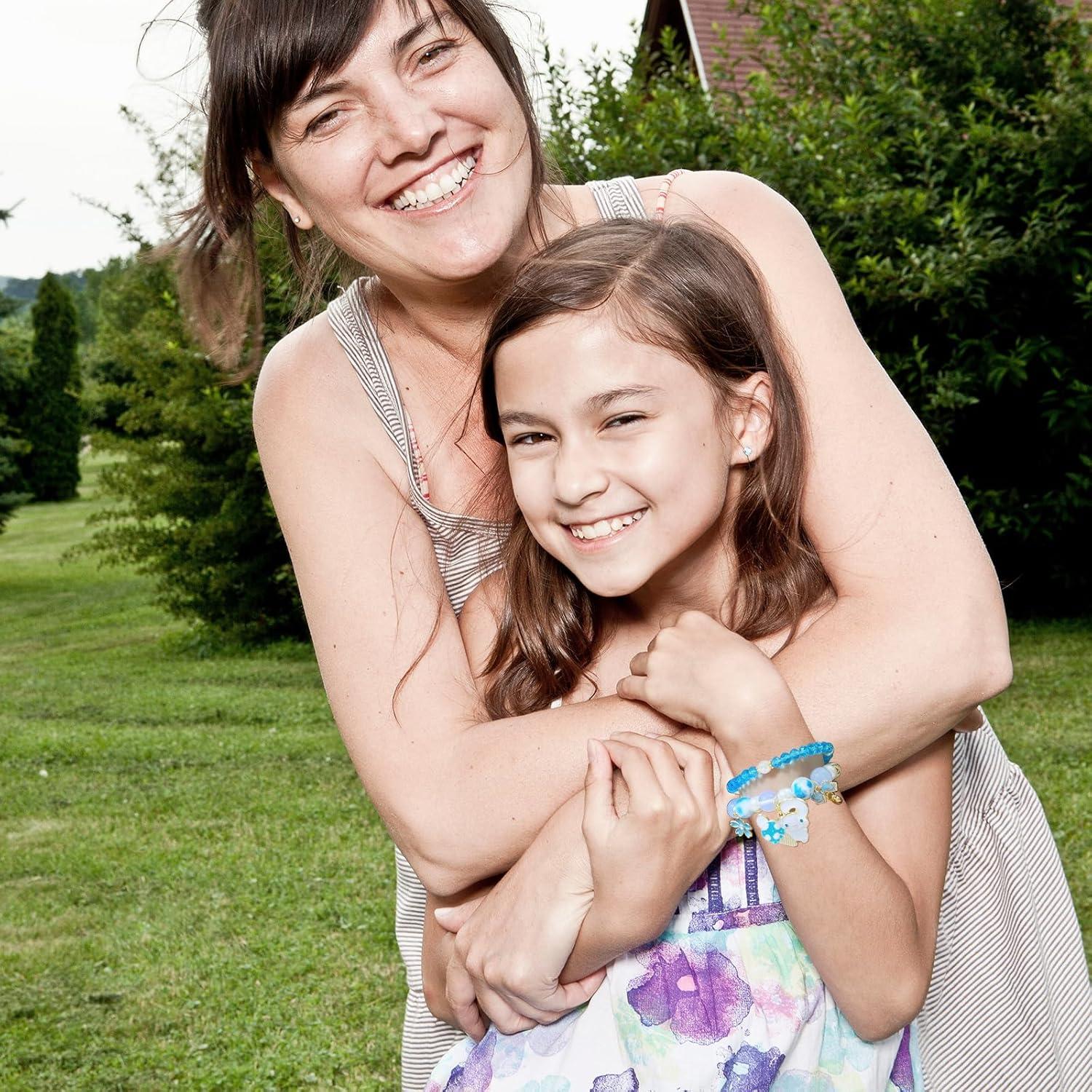 Juego de Pulseras de Amistad Cinnamoroll Rosa y Azul