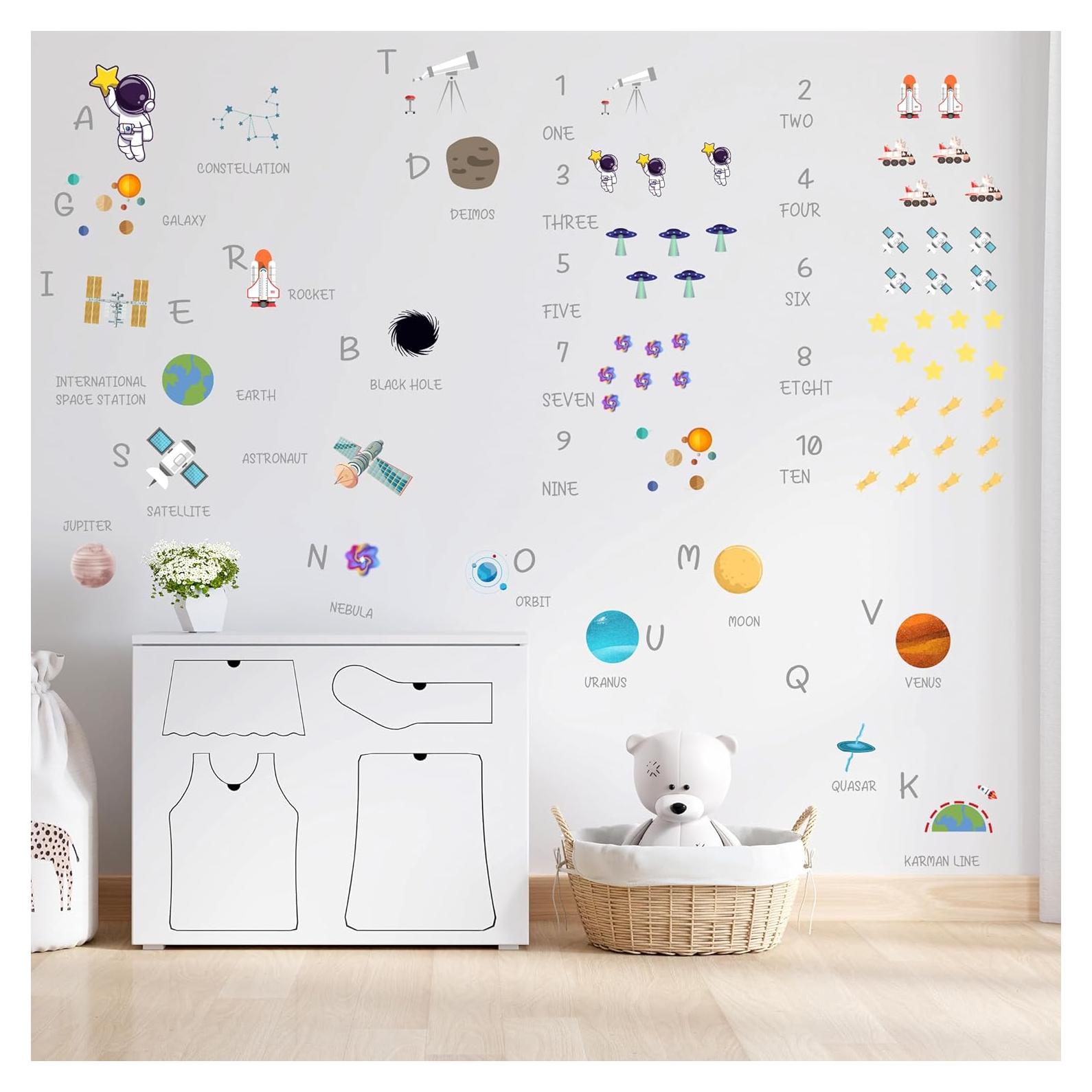 Calcomanías de Pared Astronauta Xendelow 40.6x114.3cm