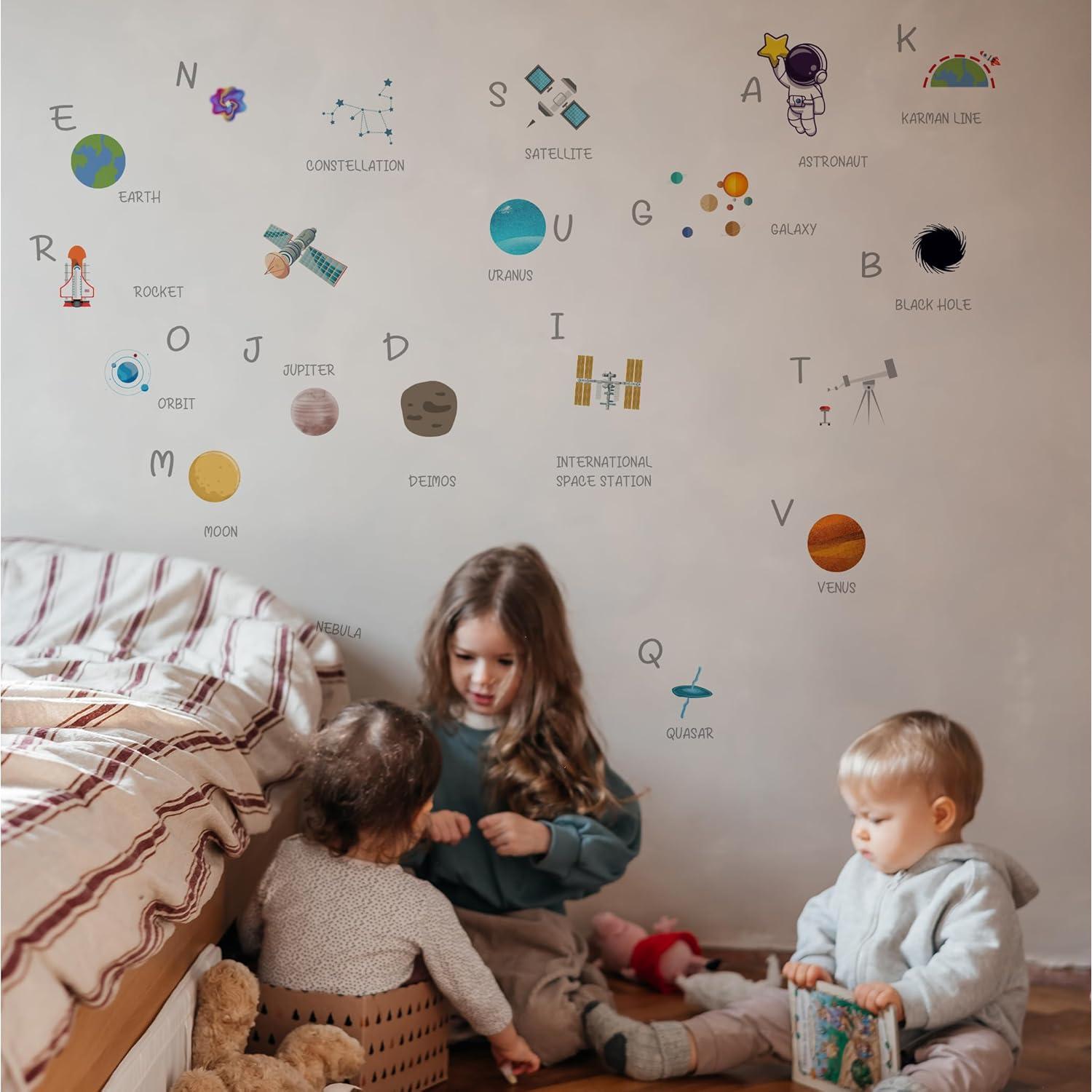 Calcomanías de Pared Astronauta Xendelow 40.6x114.3cm