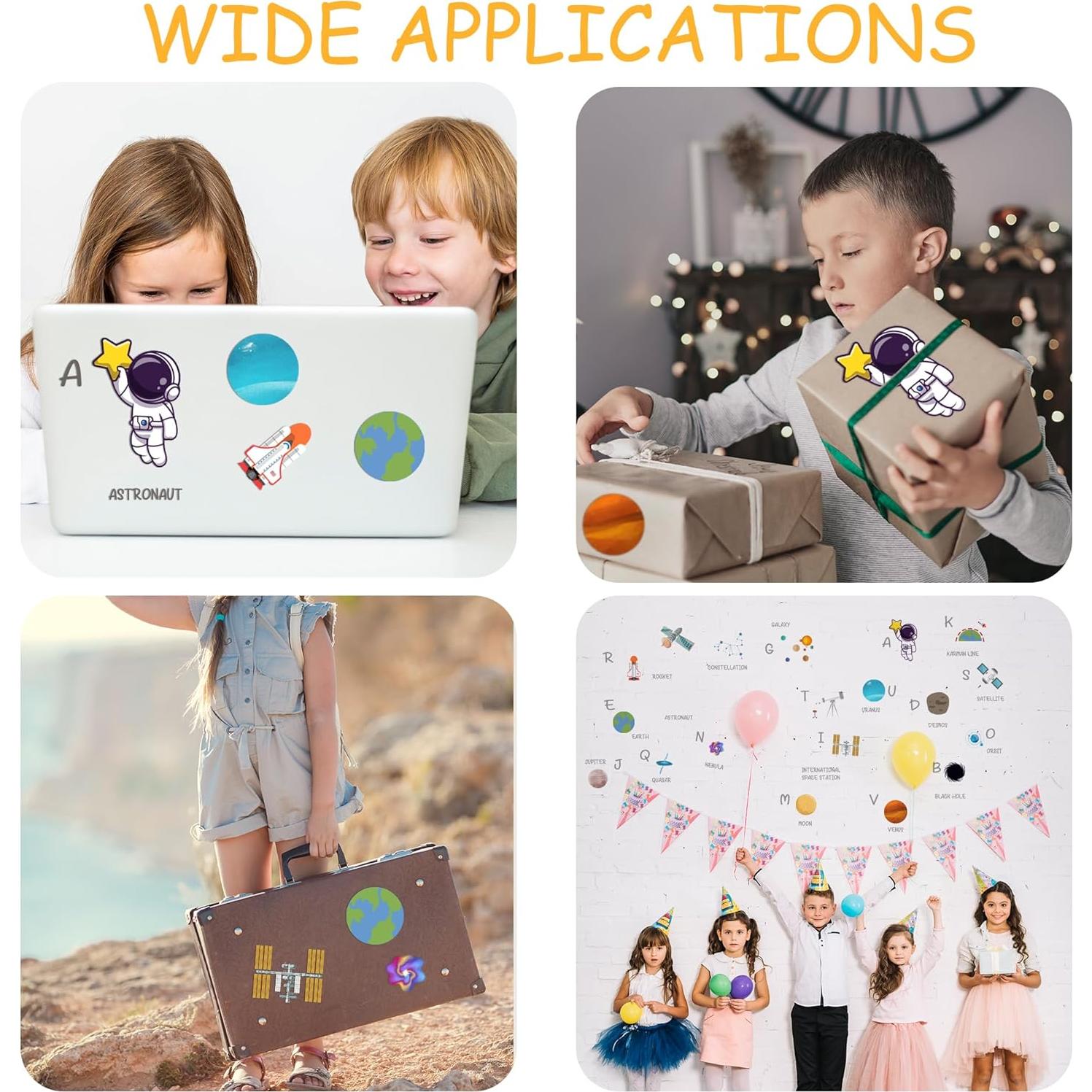 Calcomanías de Pared Astronauta Xendelow 40.6x114.3cm