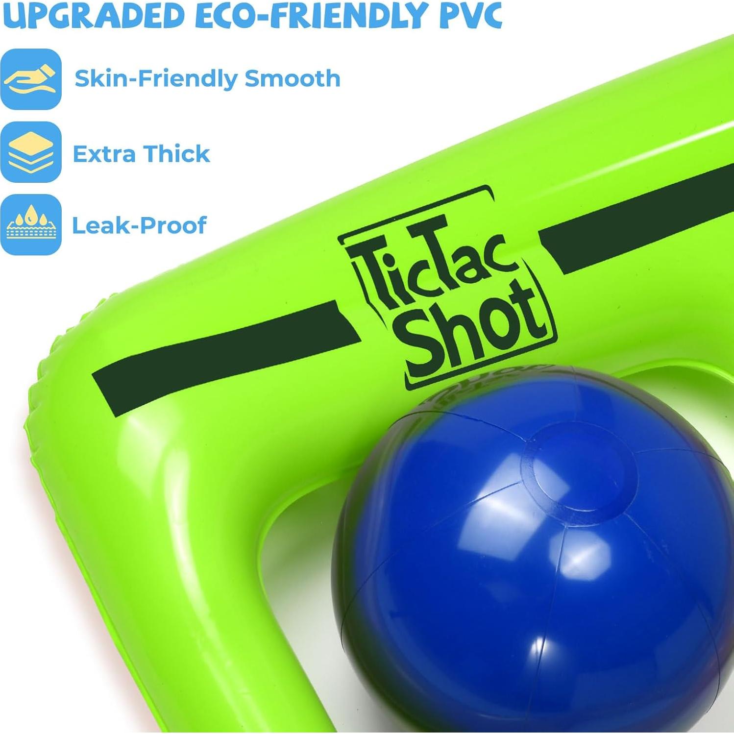 Juego Inflable de Tres en Raya TicTac Shot para Piscina - 142x137cm