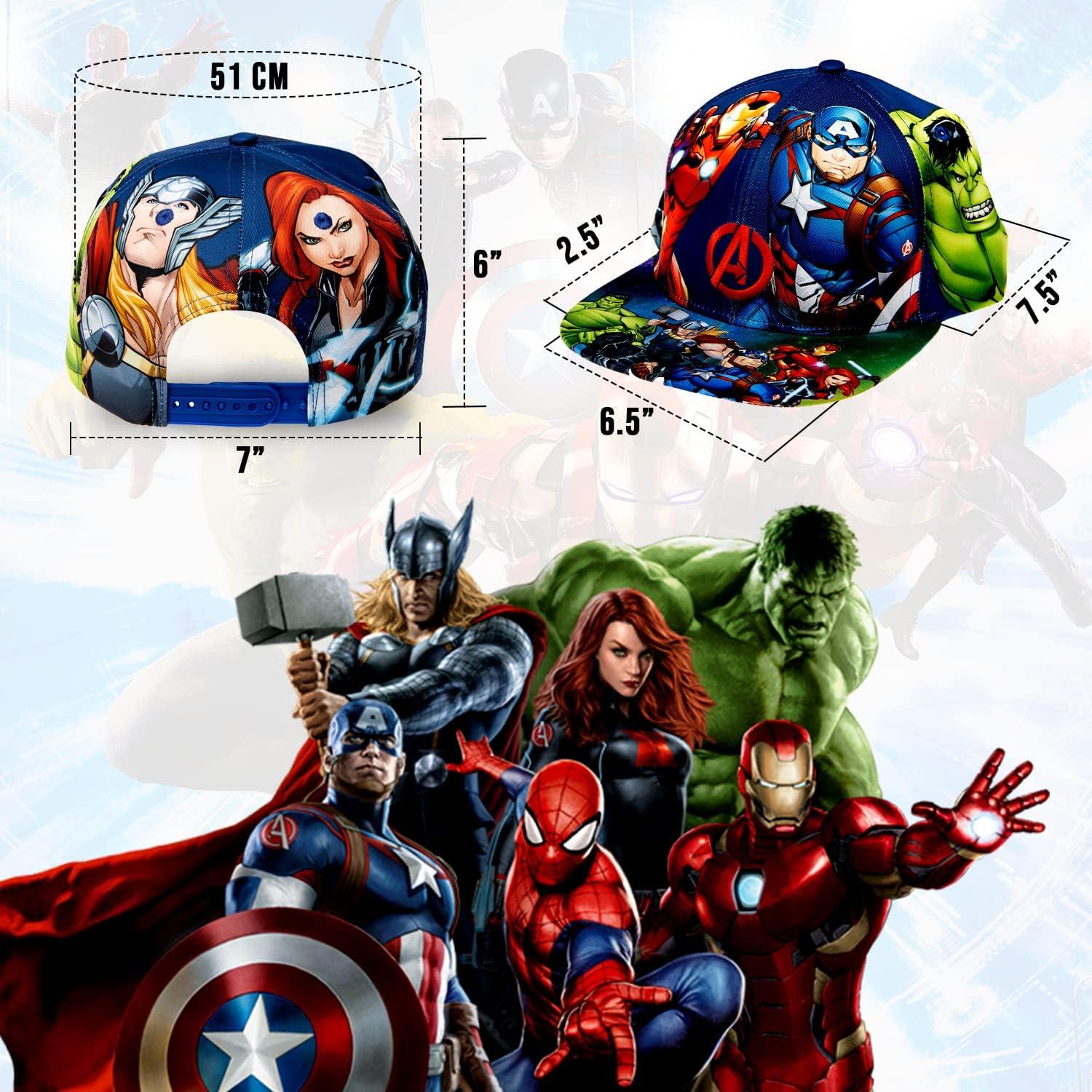Gorra de béisbol Marvel Avengers para hombres, talla única
