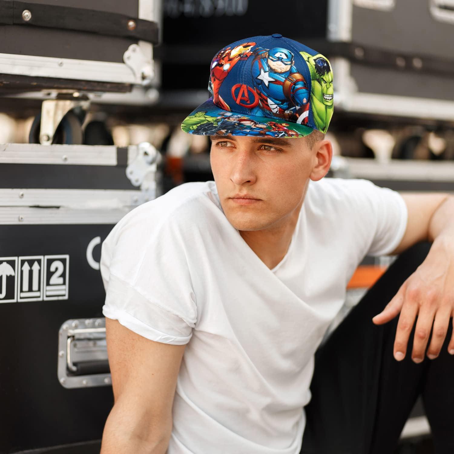 Gorra de béisbol Marvel Avengers para hombres, talla única