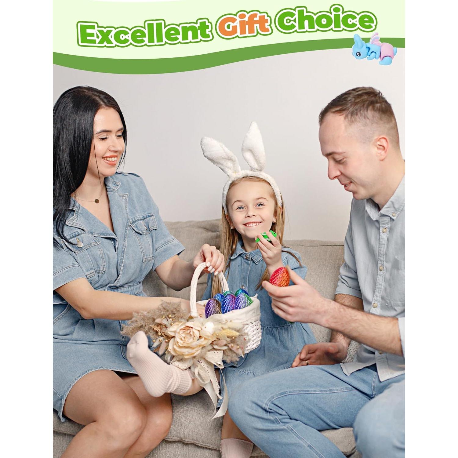 18 Piezas Huevos de Dragón Sorpresa Eisfiel - Juguetes 3D