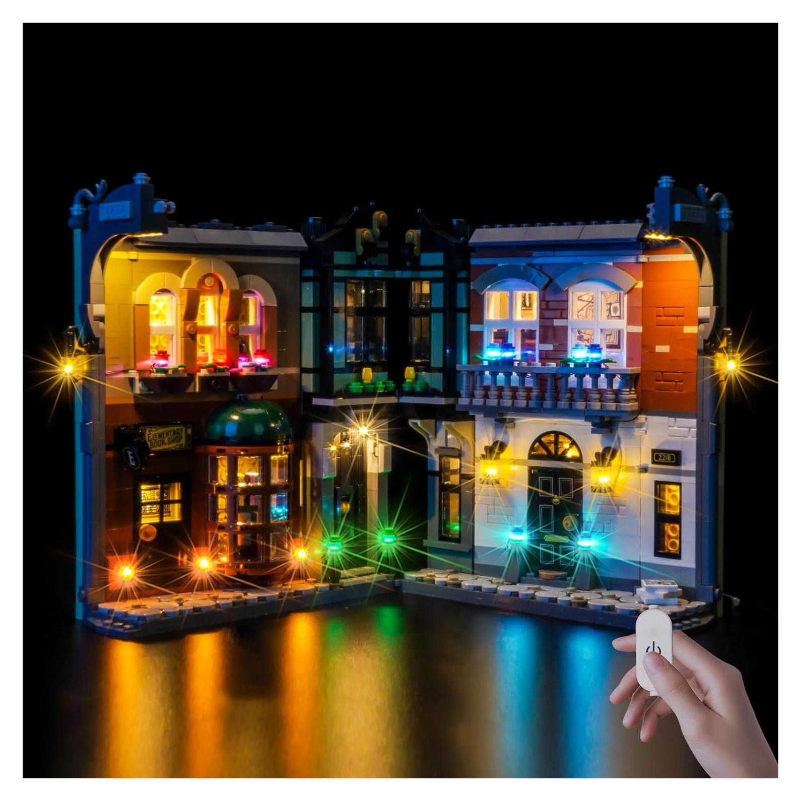 Kit de Luz LED Hilighting para Lego Sherlock Holmes Book Nook