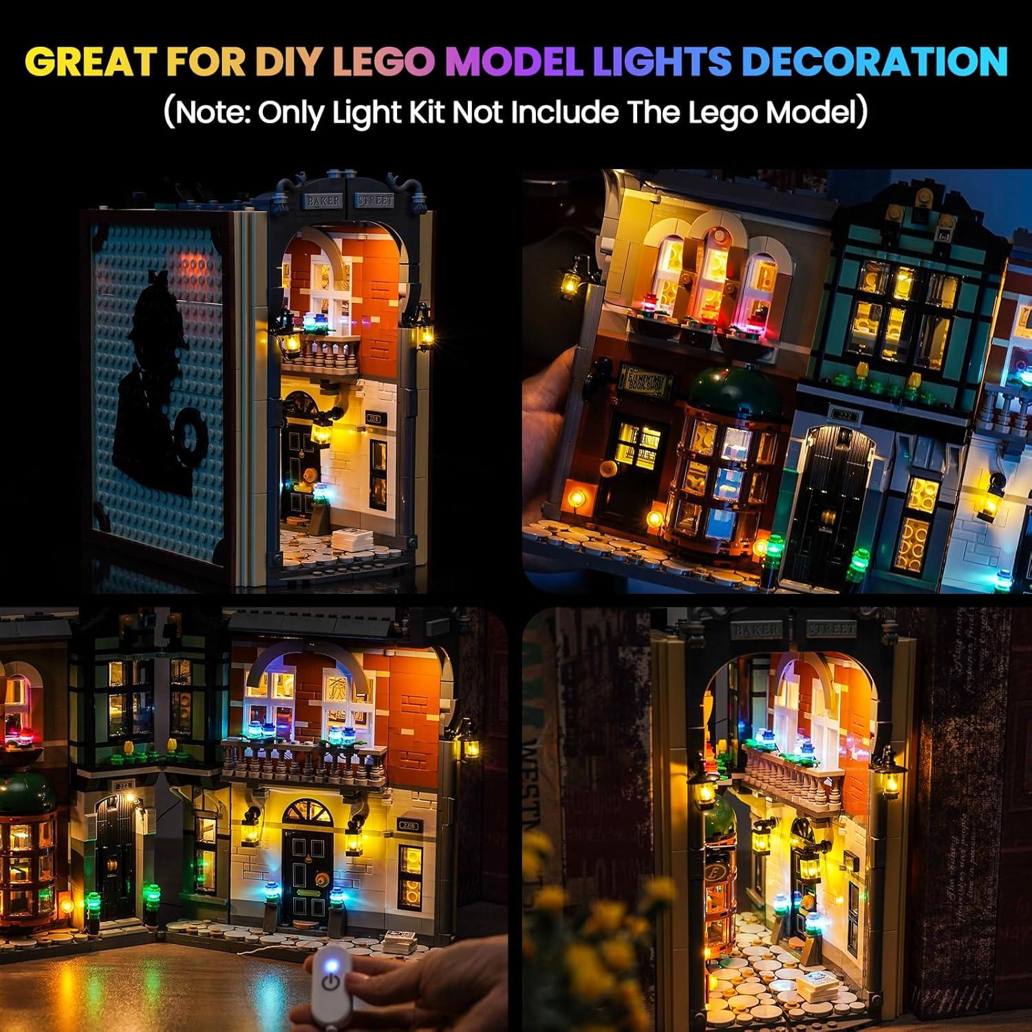 Kit de Luz LED Hilighting para Lego Sherlock Holmes Book Nook