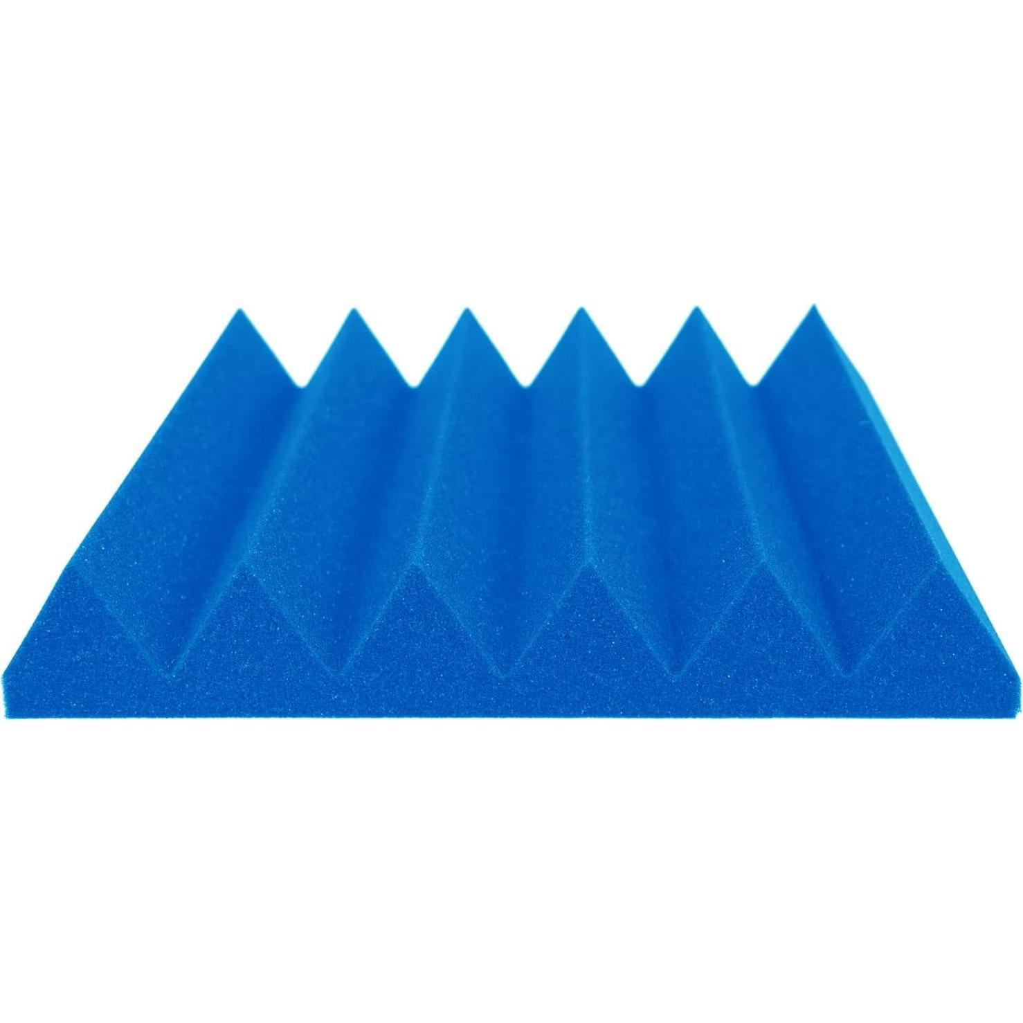 Paneles Acústicos Foam Factory 24 Pack Wedge 30.48 cm Azul