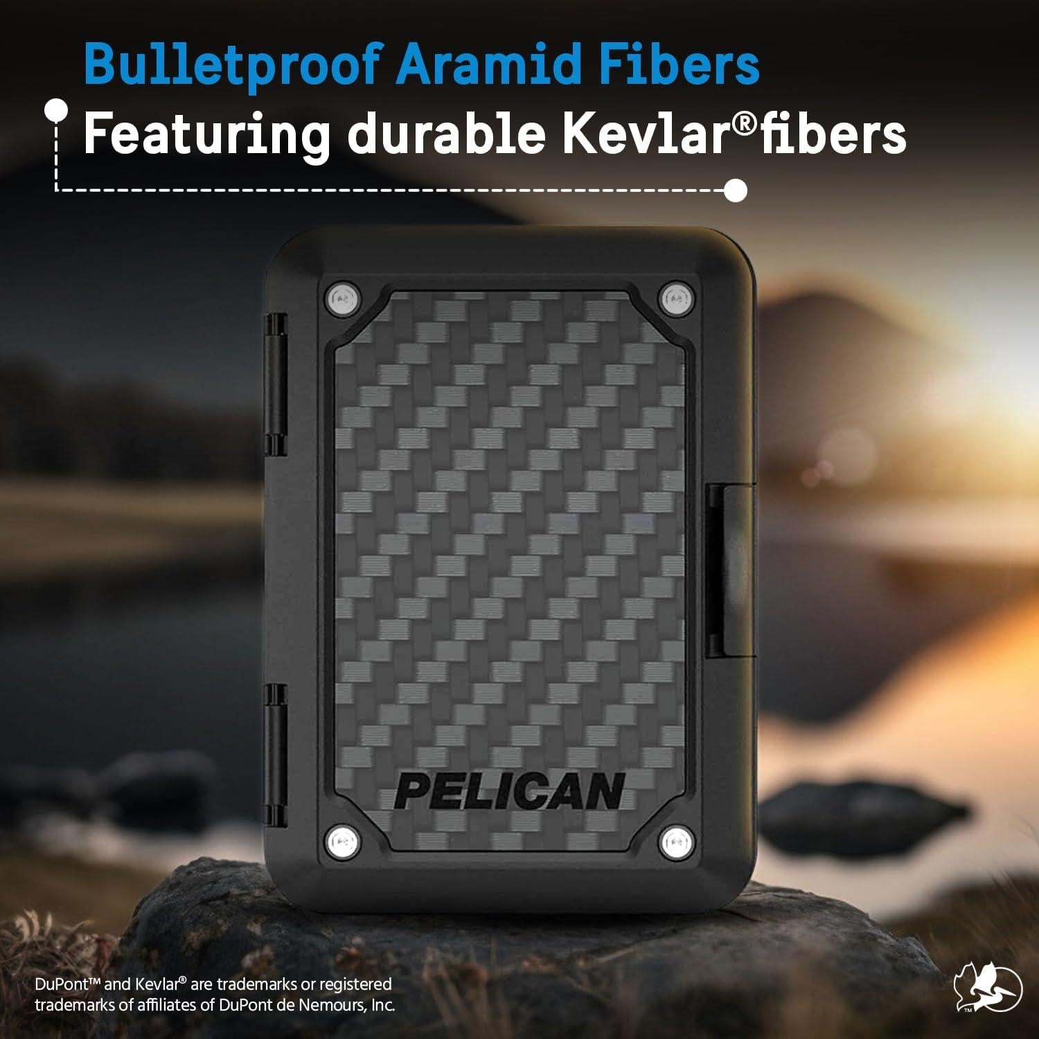 Billetera Magnética Pelican MagSafe RFID para iPhone 16/15/14/13/12 - Negra