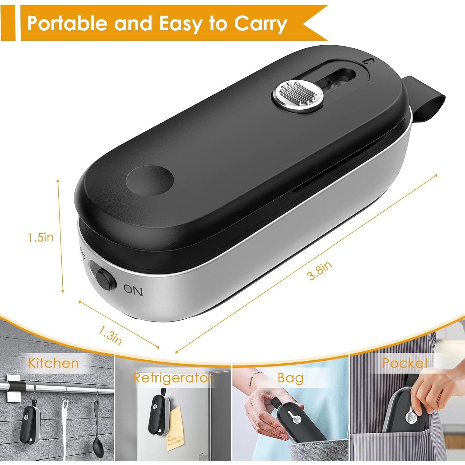 Sello de Bolsas FEPPO Mini 2 en 1 Portátil con Cortador