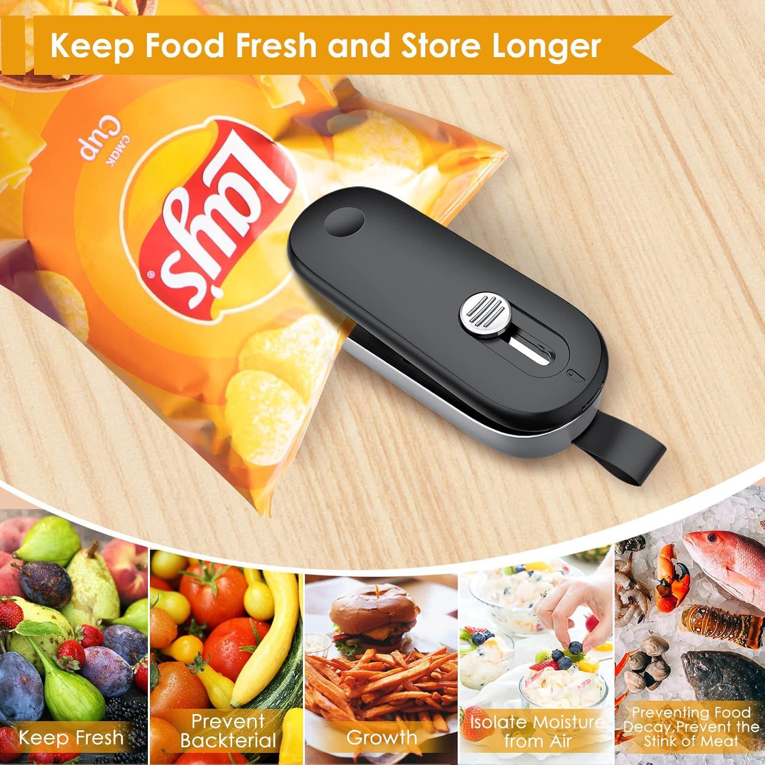 Sello de Bolsas FEPPO Mini 2 en 1 Portátil con Cortador