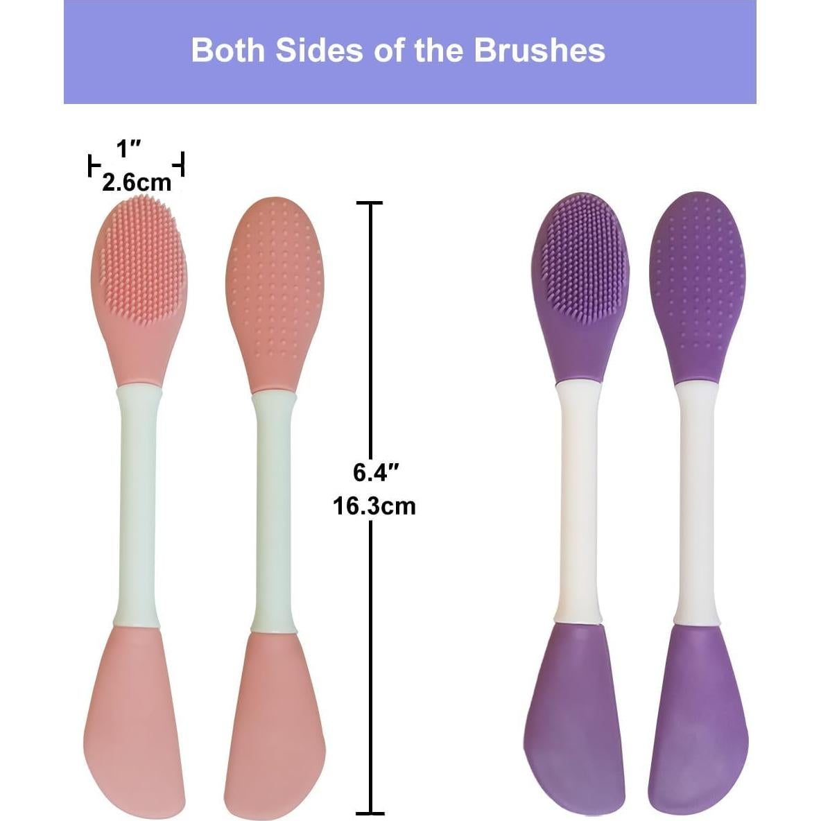 Cepillo Facial 9-en-1 Suptec Multicolor Silicona Suave