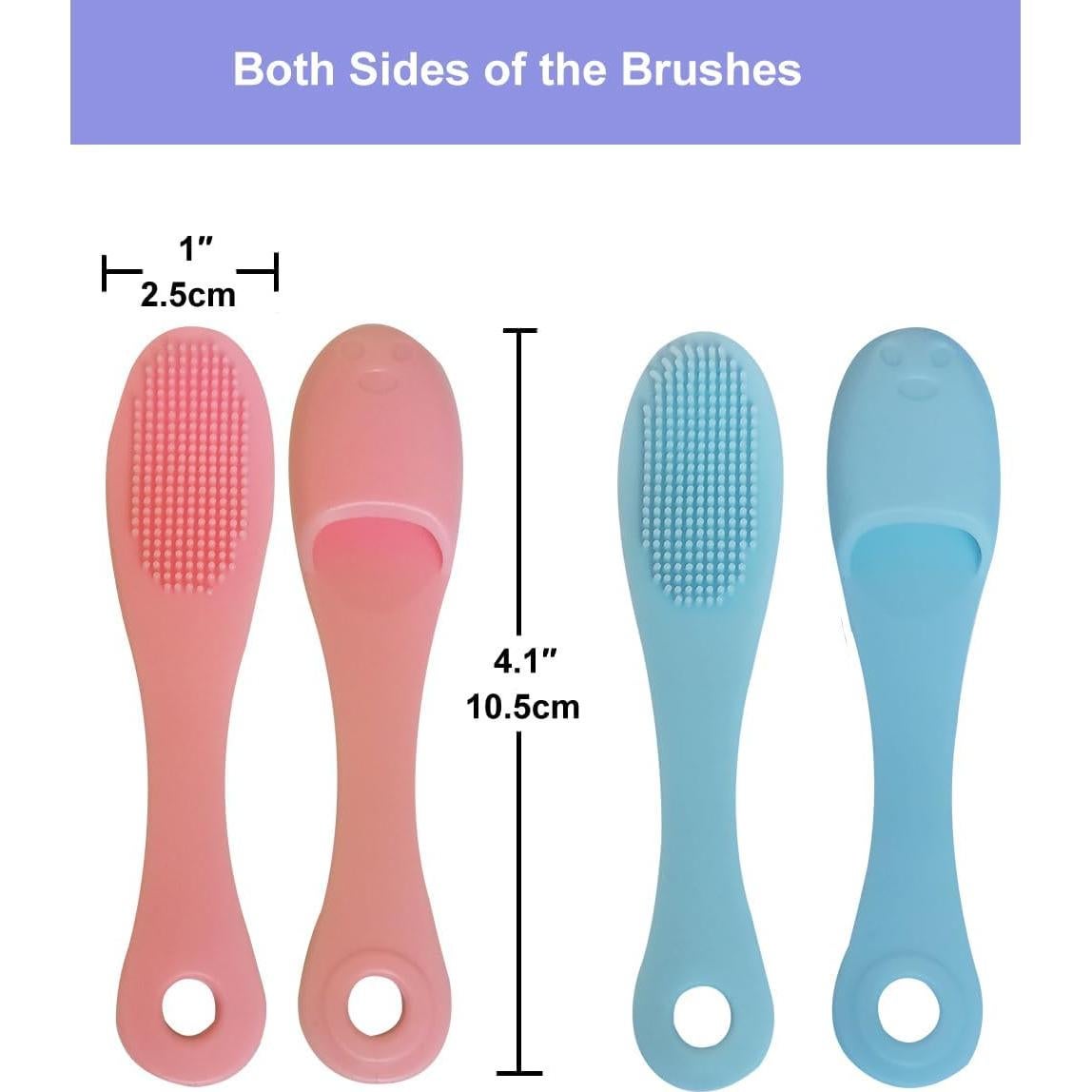 Cepillo Facial 9-en-1 Suptec Multicolor Silicona Suave