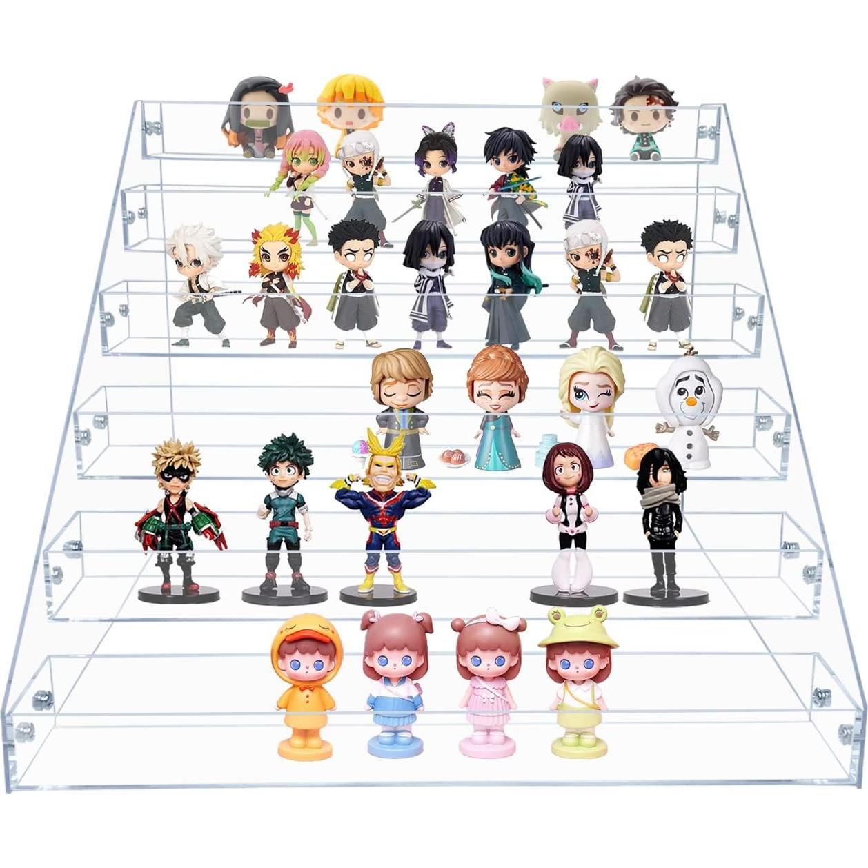 Estante de Especias en Capas PMMASTO 6 Niveles Acrílico Claro