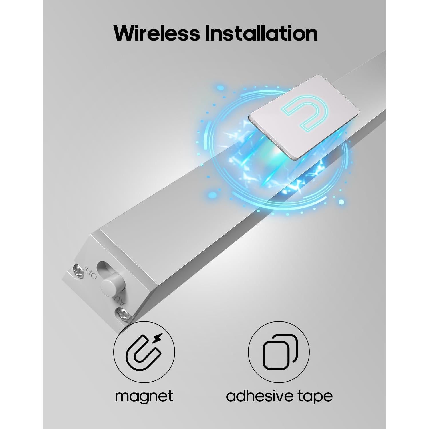 Luces LED Inalámbricas Goodea 7'' con Sensor de Movimiento 3 pcs