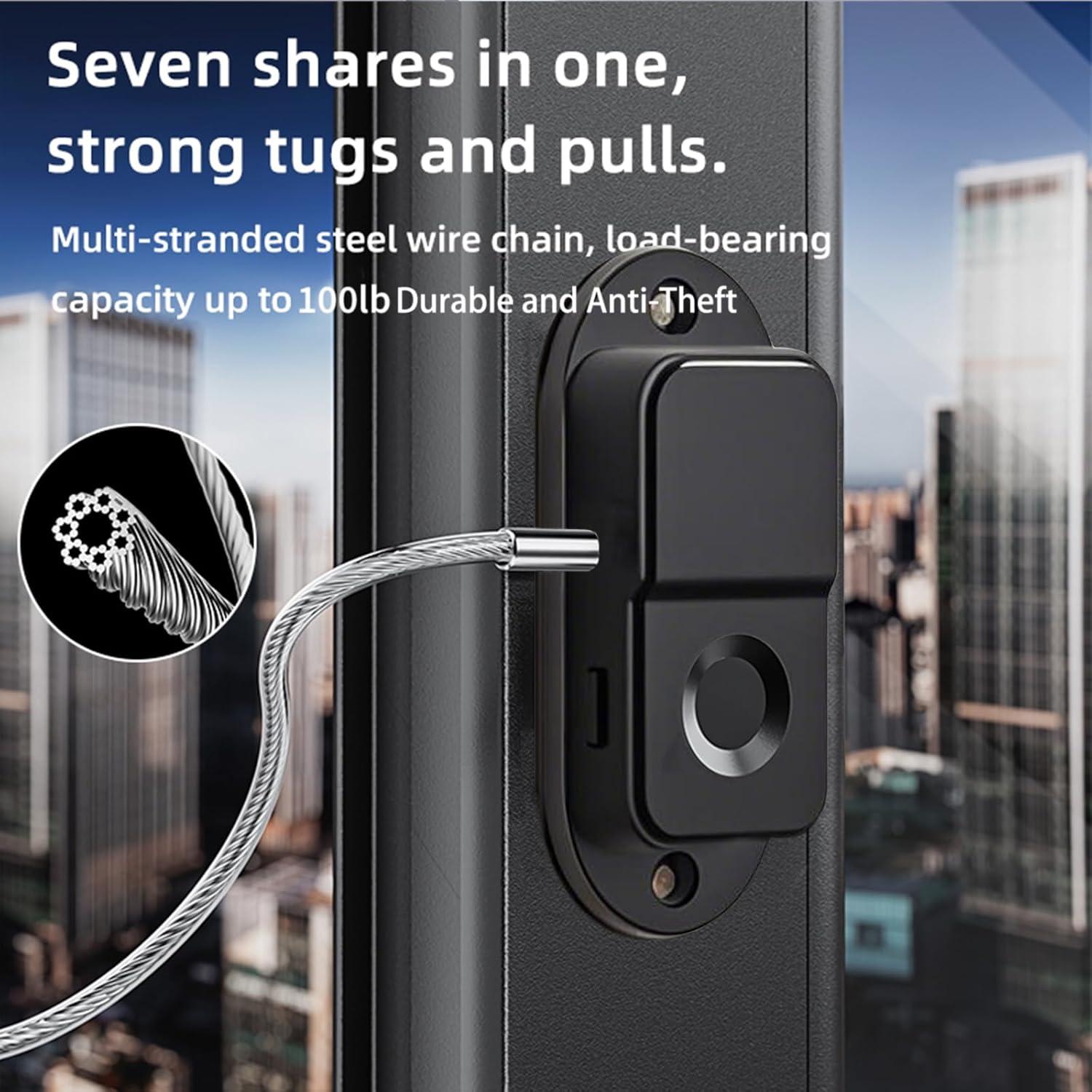 Cerradura de Refrigerador KIZZHISI Biométrica con Huella Dactilar