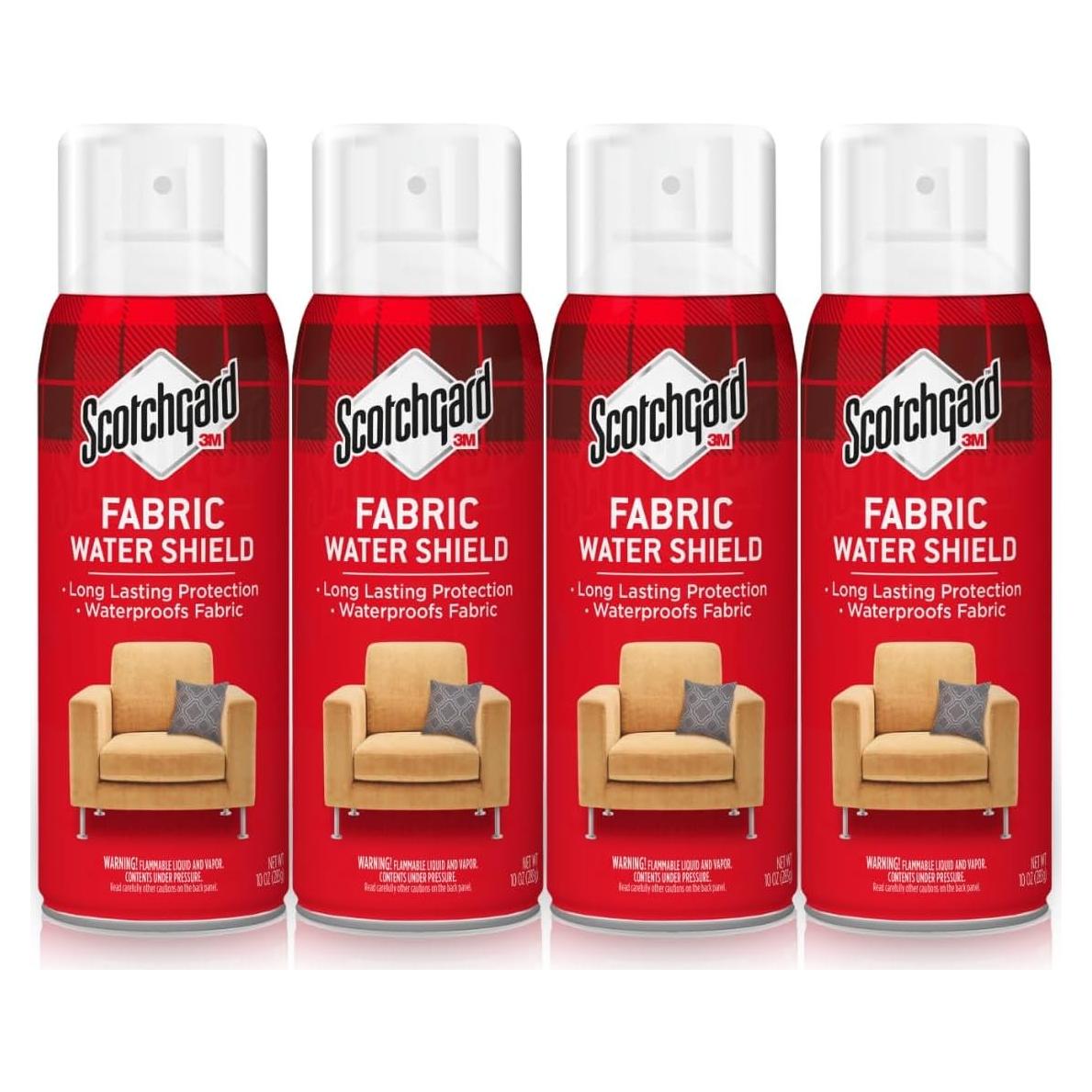 Spray Repelente de Agua Scotchgard 10 Oz - Paquete de 4