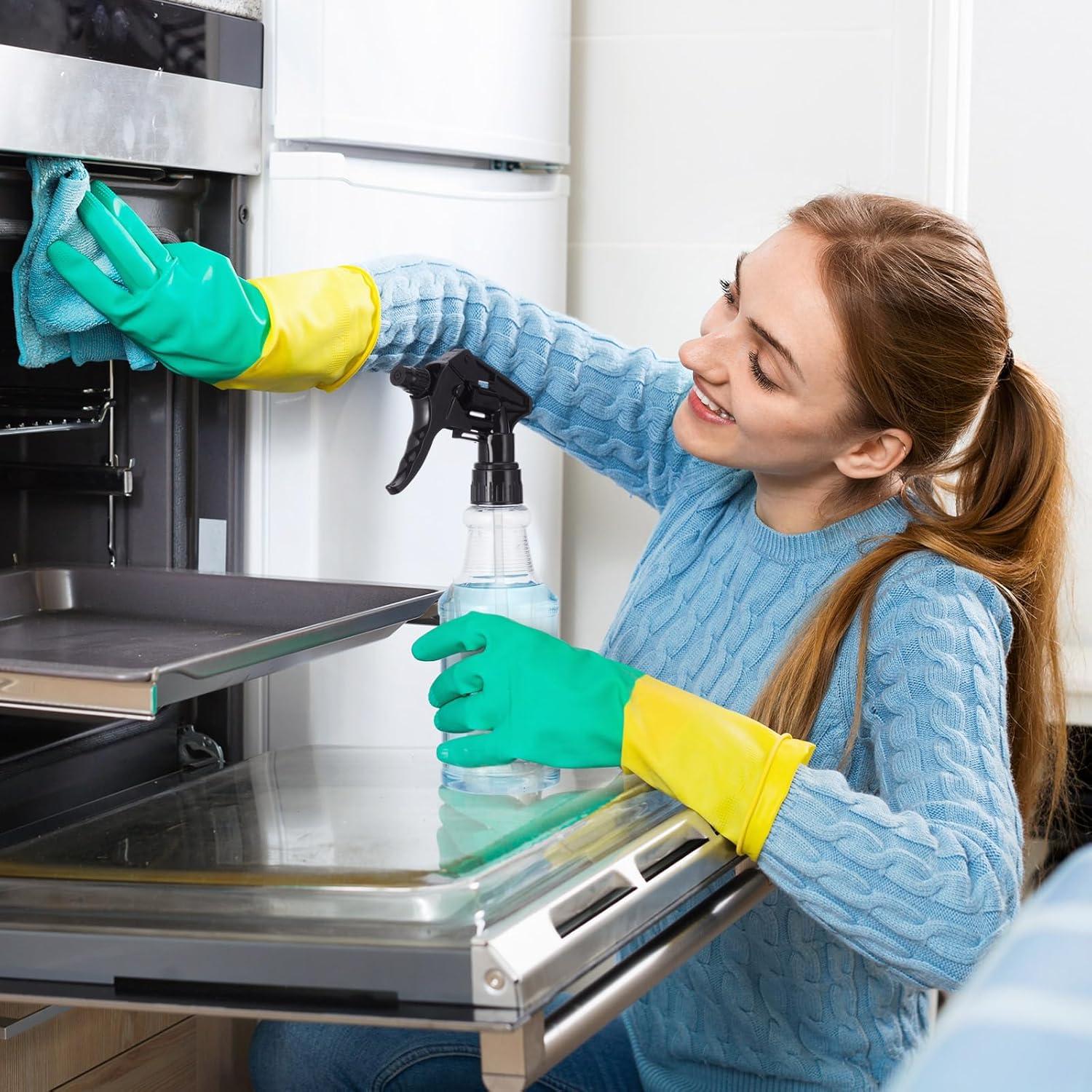 Eccliy 20 Botellas de Spray Vacías 500 ml con Boquilla Ajustable