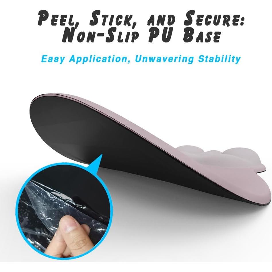 Alfombrilla de Ratón Ergonómica DEMON CHEST con Soporte de Gel