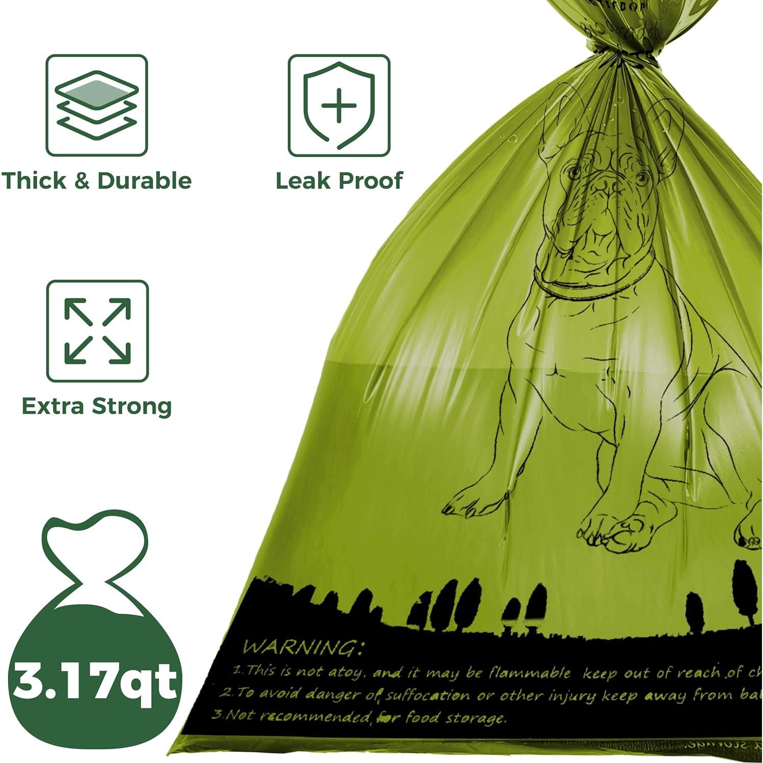 Bolsas de Poop Biodegradables ATIFBOP 150 Unidades con Dispensador