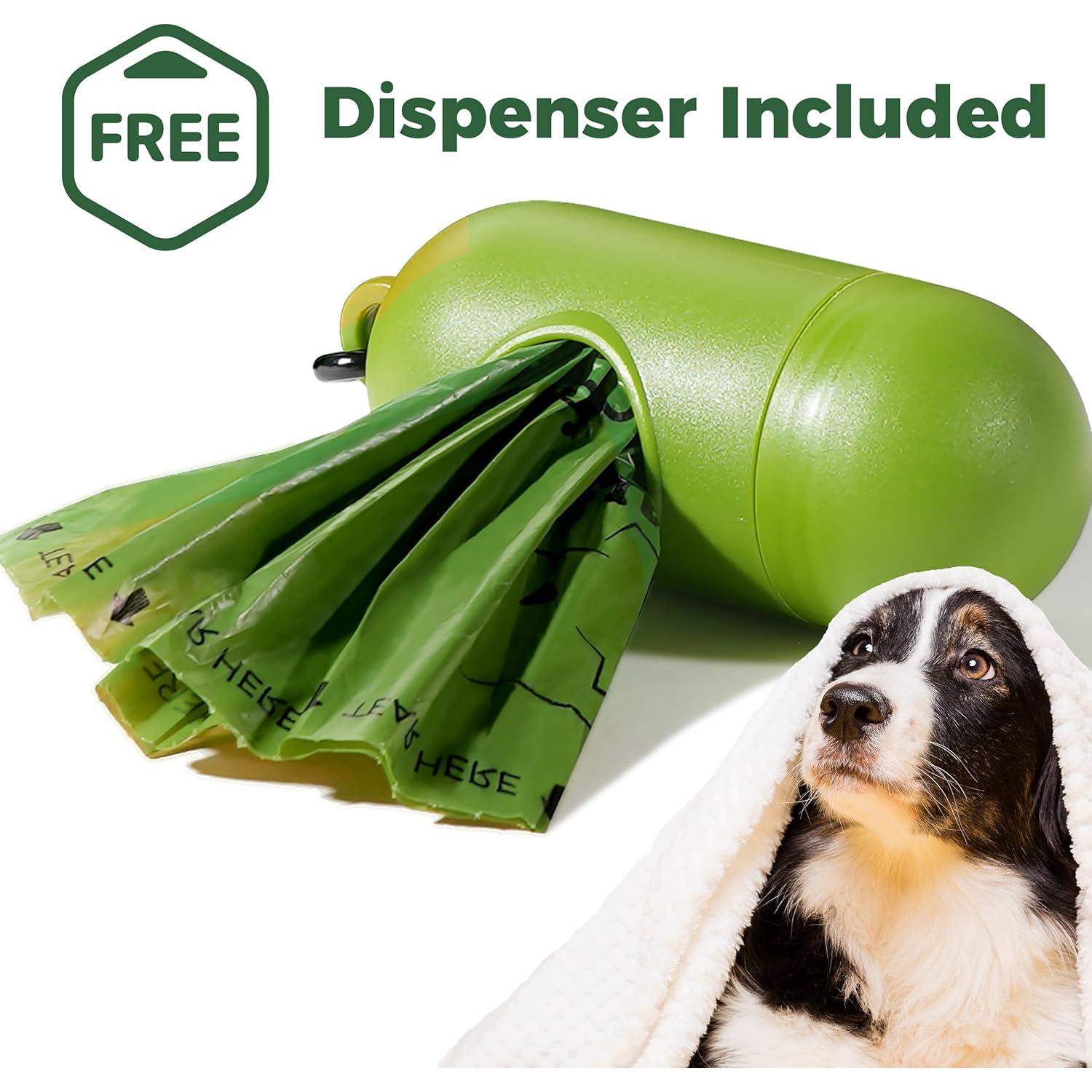 Bolsas de Poop Biodegradables ATIFBOP 150 Unidades con Dispensador