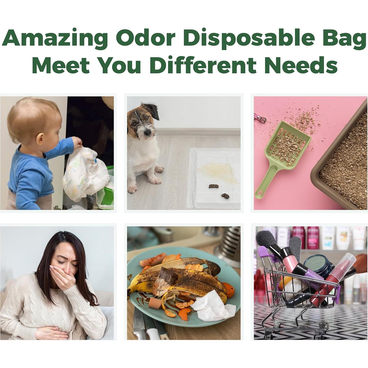 Bolsas de Poop Biodegradables ATIFBOP 150 Unidades con Dispensador