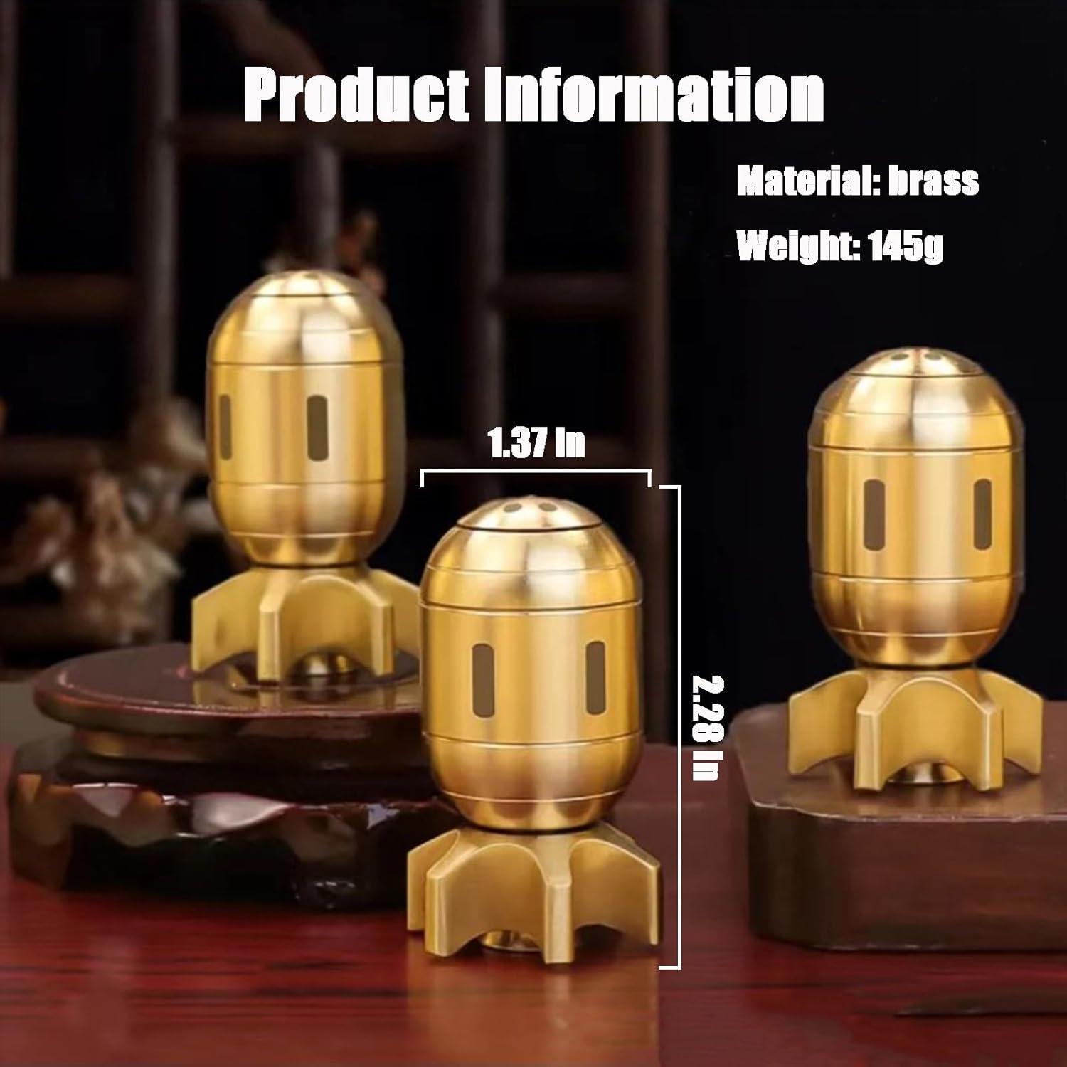 Spinner Antiestrés YJPPDD Bomba Atómica Metálica 198g