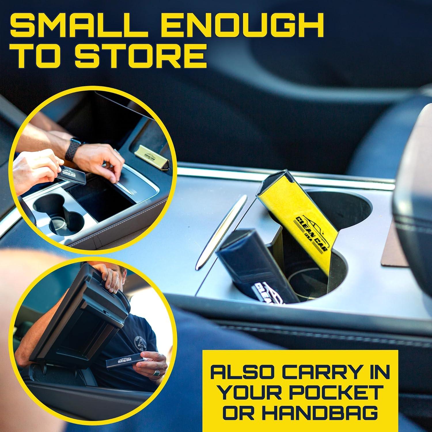 Limpiador de Pantallas 2-en-1 Clean Car USA 400ml Negro