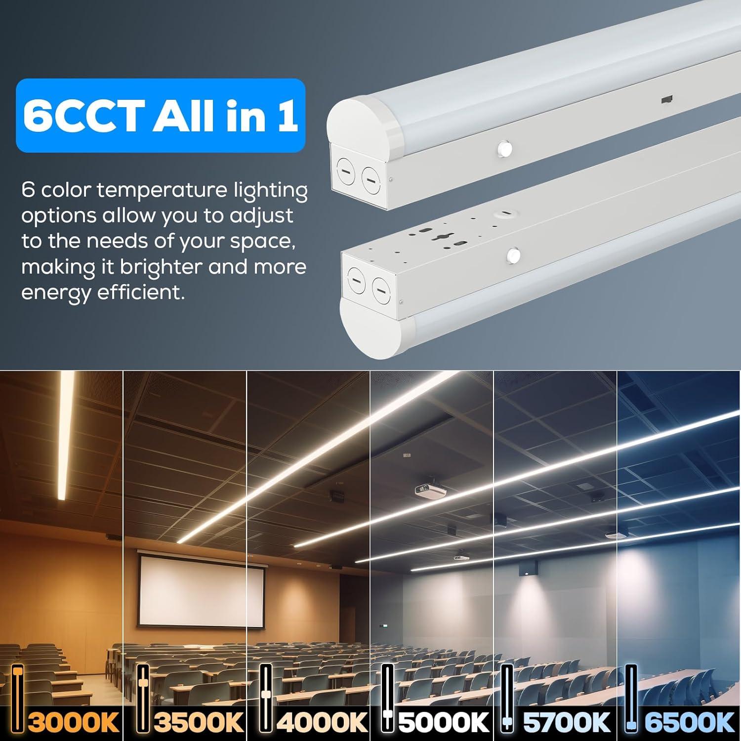 Luz de Tira LED Lineal 4 Pies rgbylediison 30W-70W Regulable