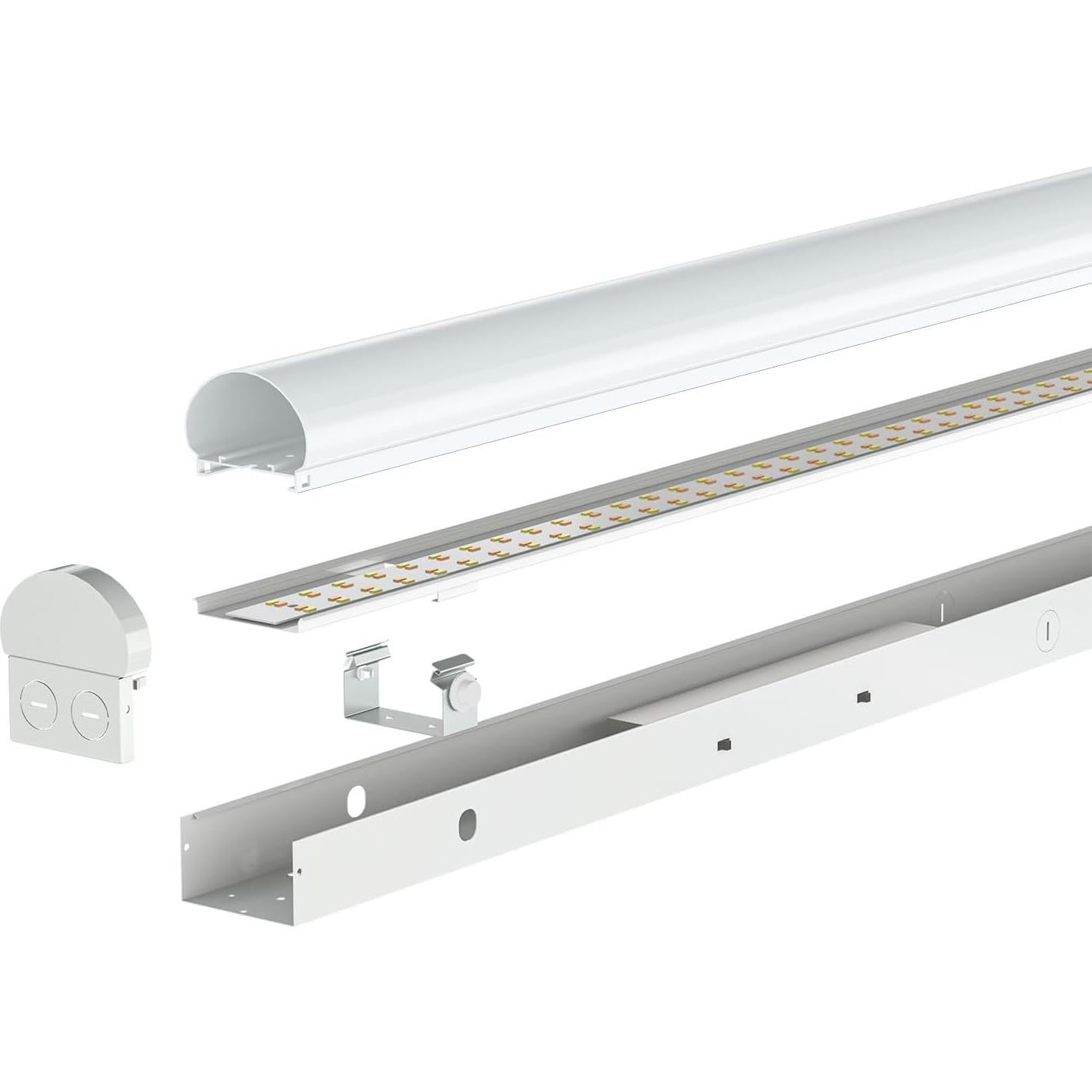 Luz de Tira LED Lineal 4 Pies rgbylediison 30W-70W Regulable