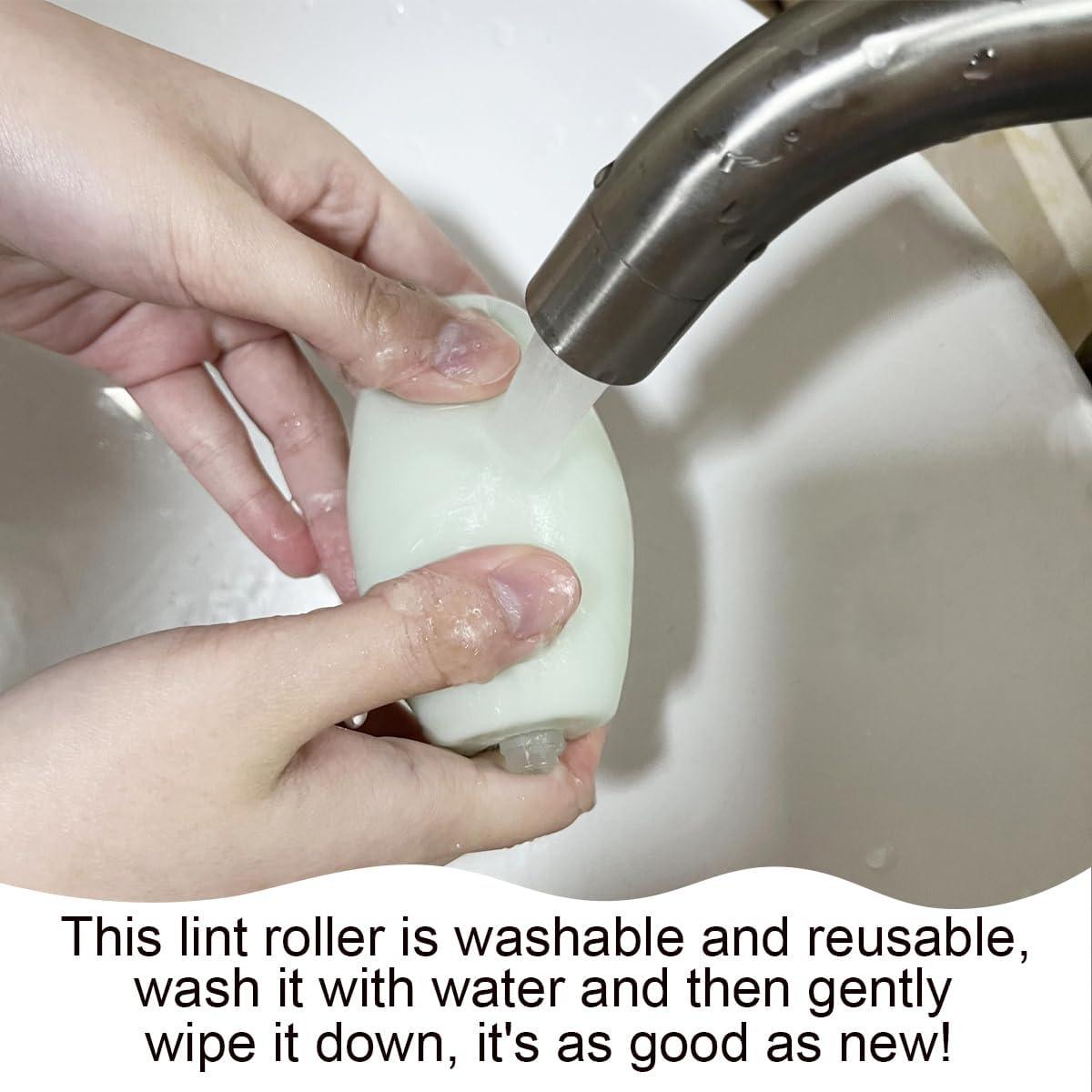 Rodillo de Pelusa Reutilizable ZLY Verde 16.43x25.57cm