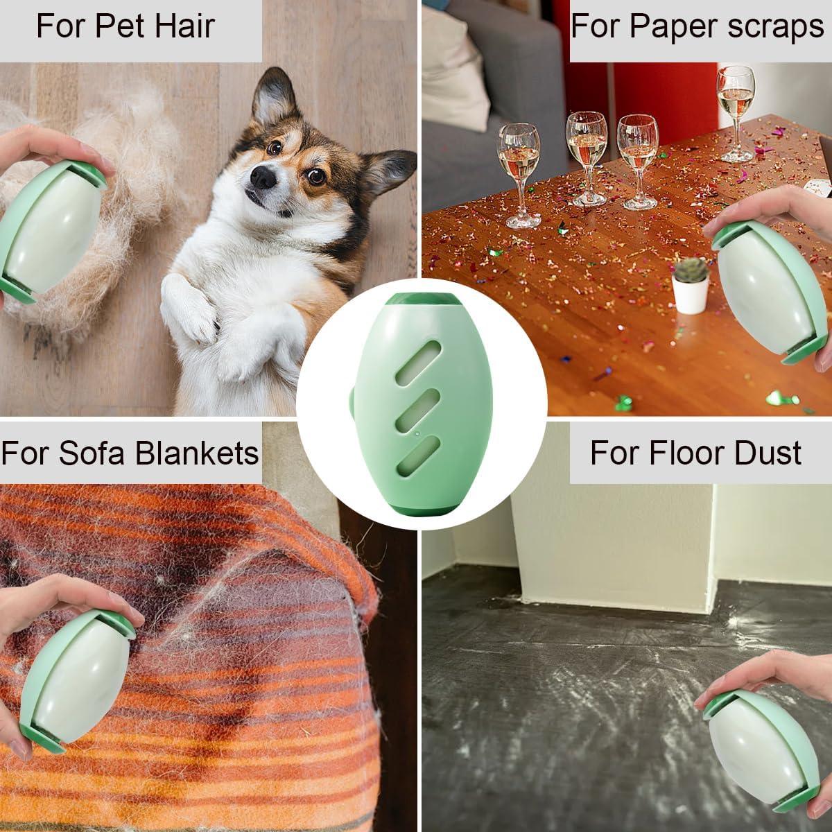 Rodillo de Pelusa Reutilizable ZLY Verde 16.43x25.57cm