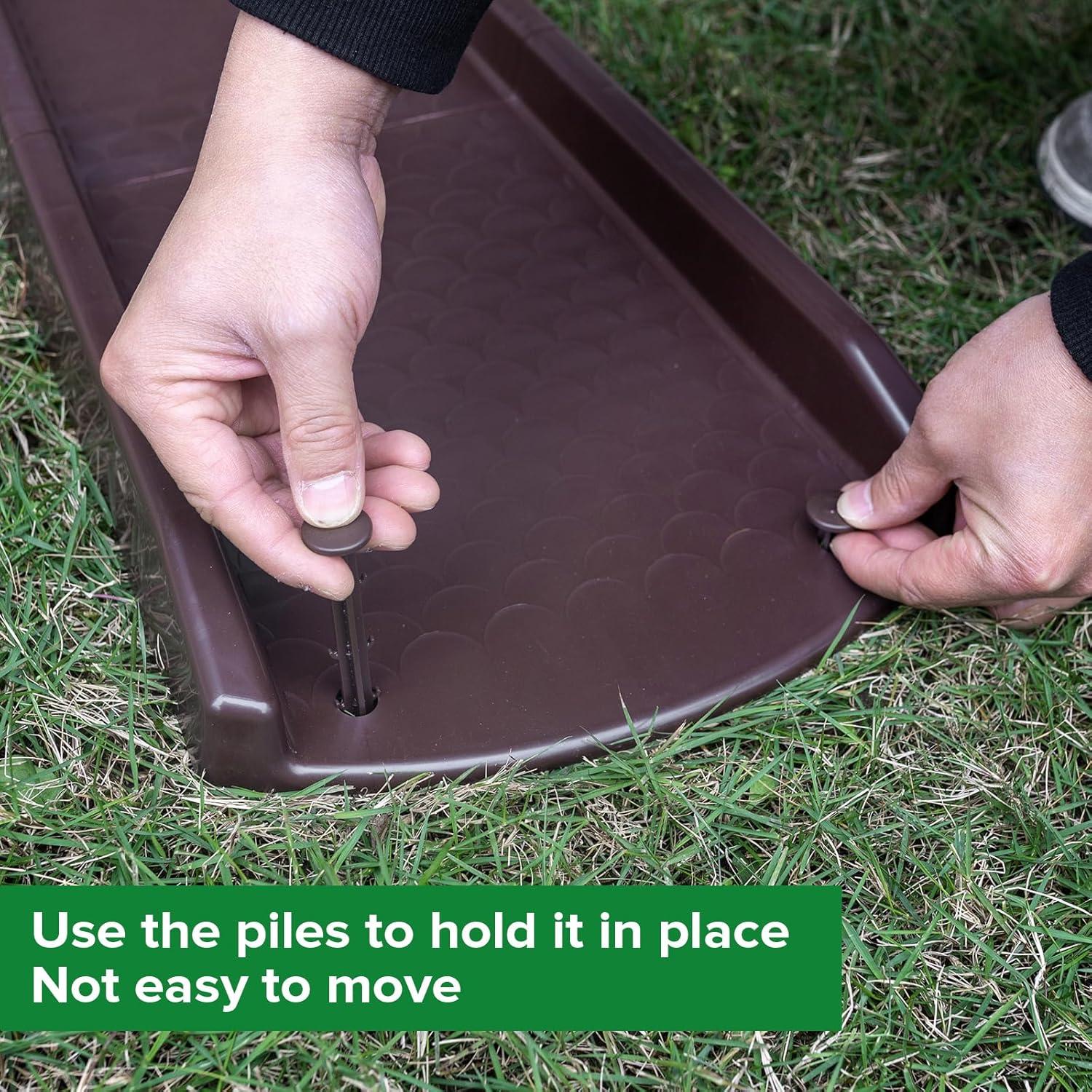 Bloques de Salpicadura Ogutter 61 cm para Bajantes (2 Paquete)