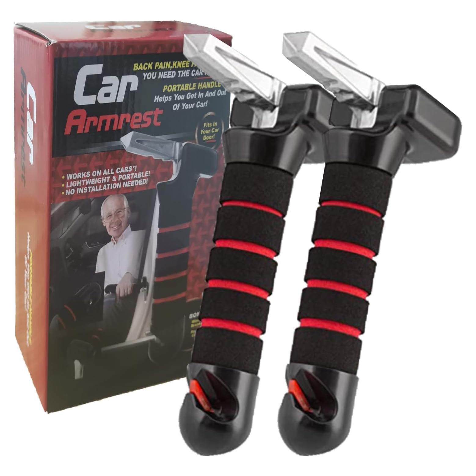 Soporte de Vehículo Coyoohouse 2 Mangos Ergonómicos Rojo