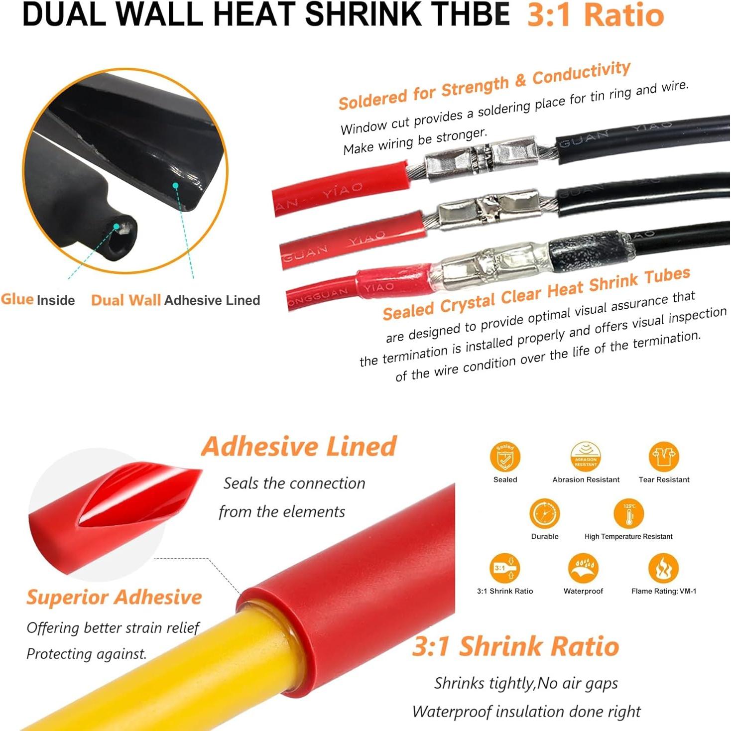 Conectores de Empalme de Cobre Puro SVAAR 12-10 AWG 100PCS