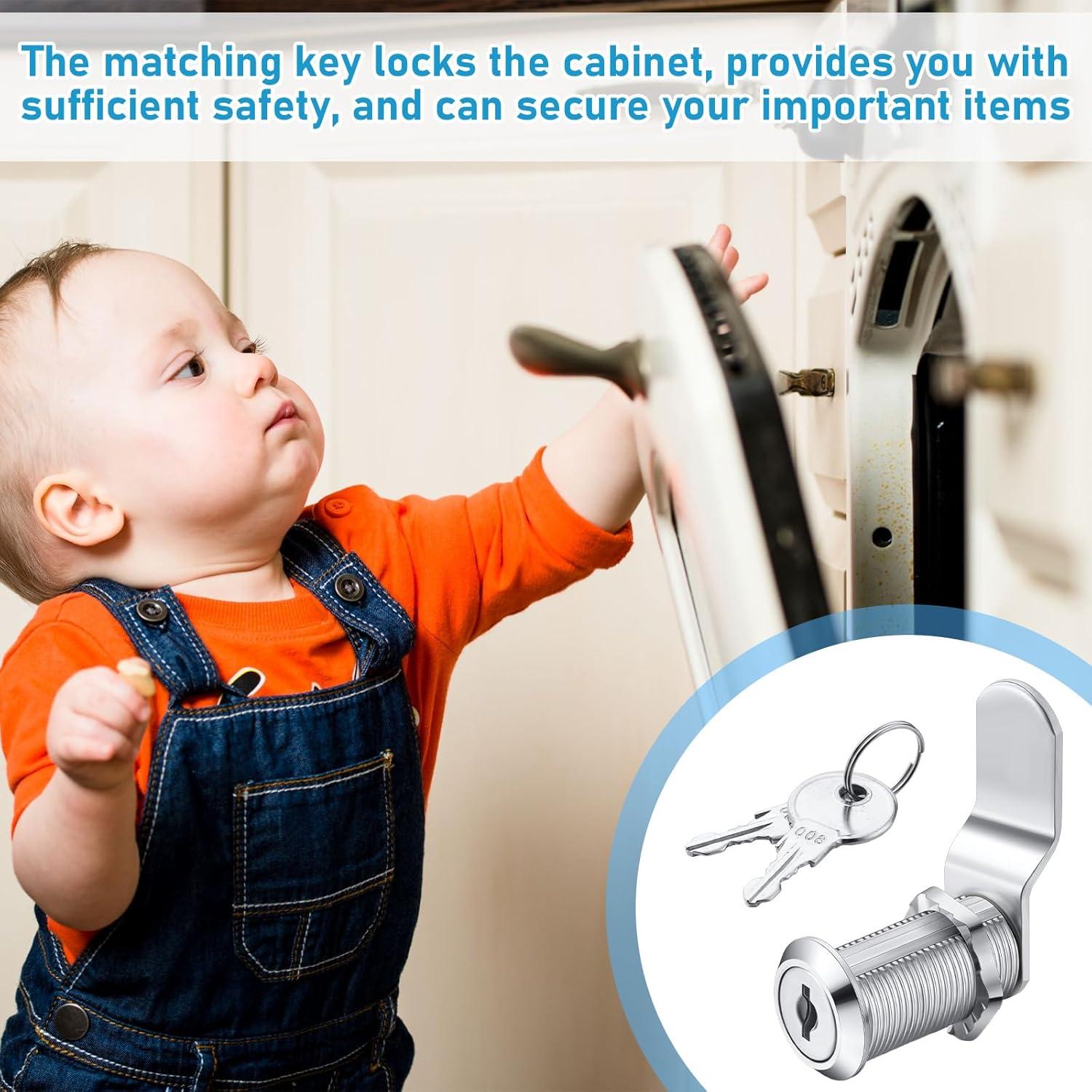 Juego de Cerraduras de Gabinete Kenning 24 Piezas 38mm