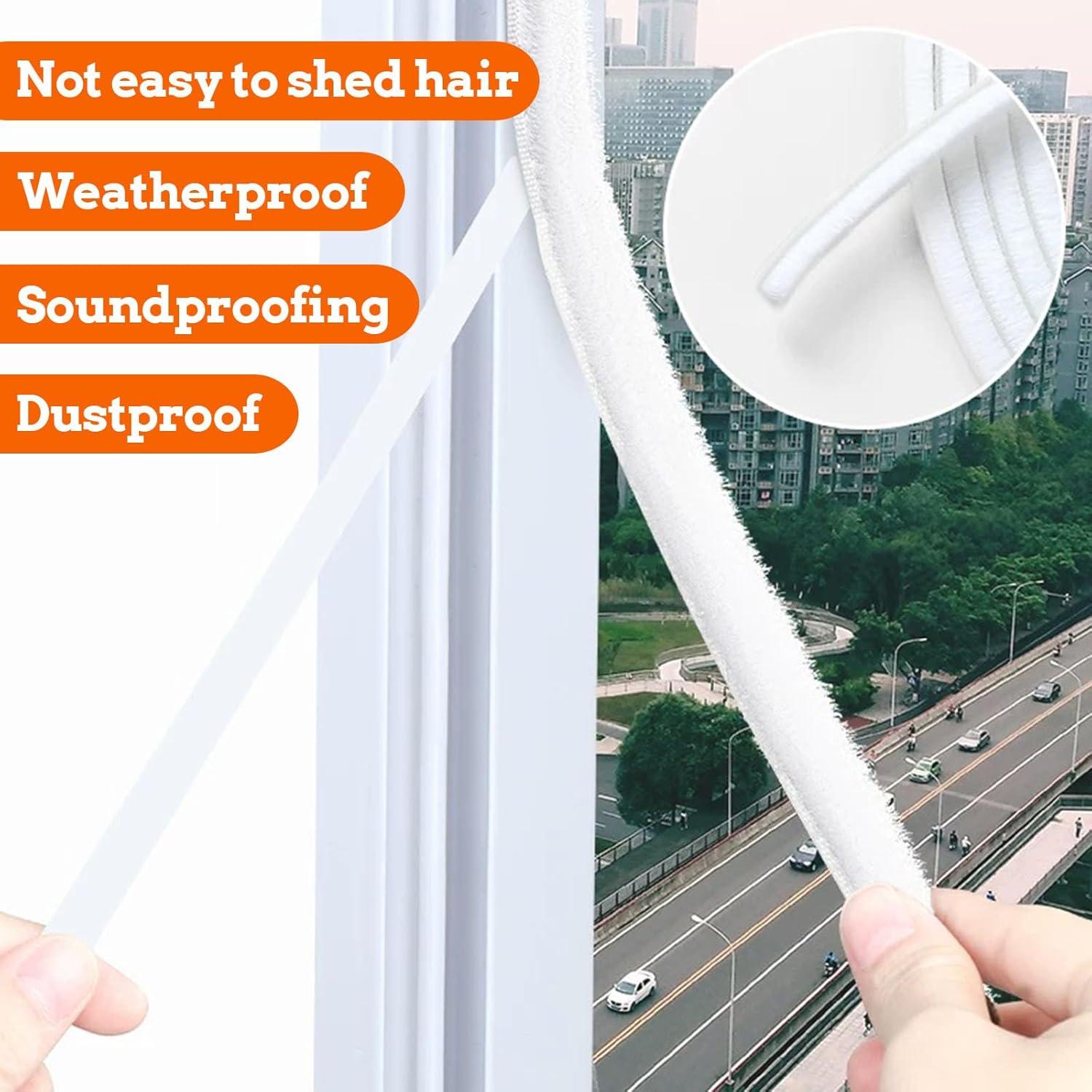 Tira de Sello Aislante KAIYUER 20m x 0.51cm para Puertas y Ventanas