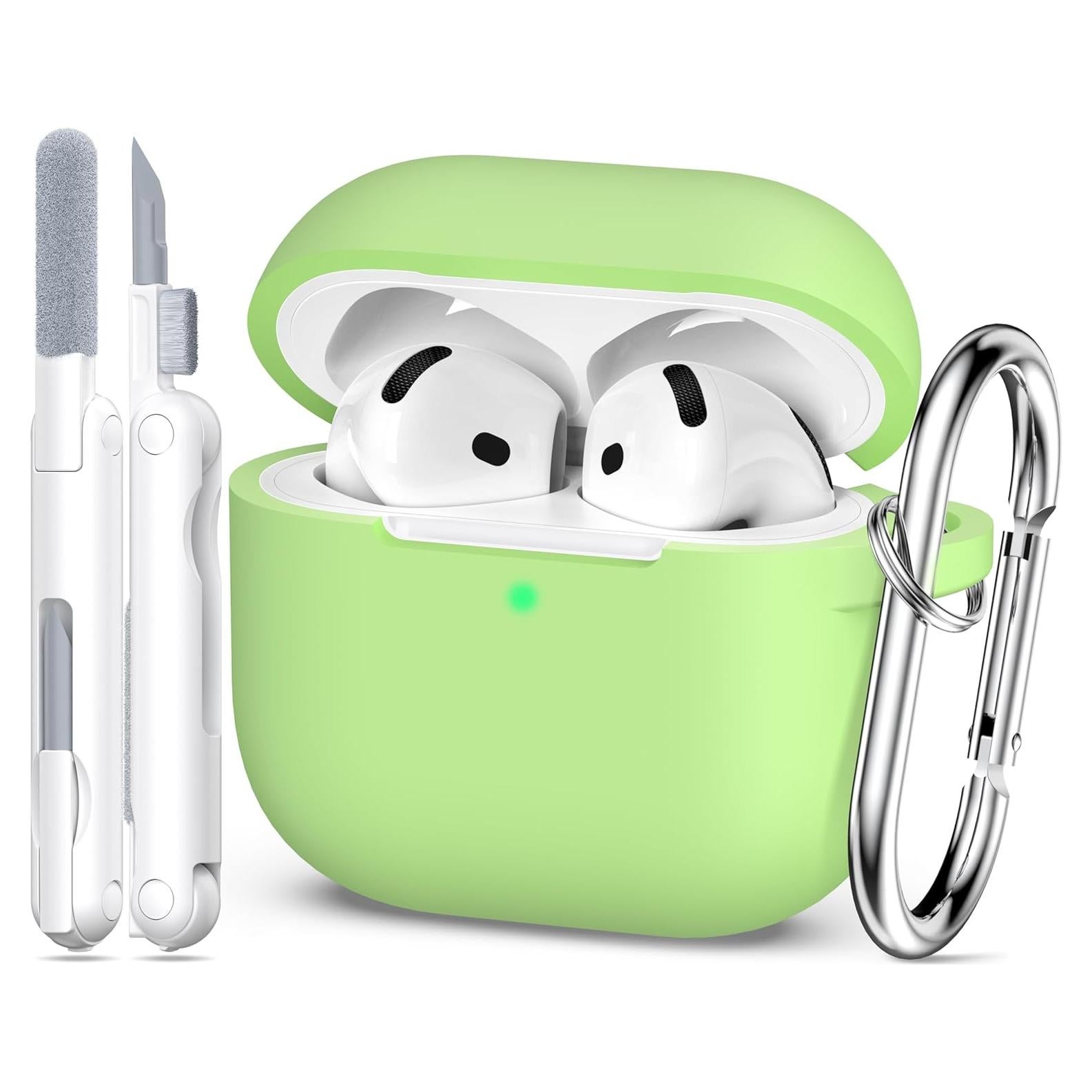 Funda de Silicona para AirPods 4ta Gen MHYALUDO Aguacate