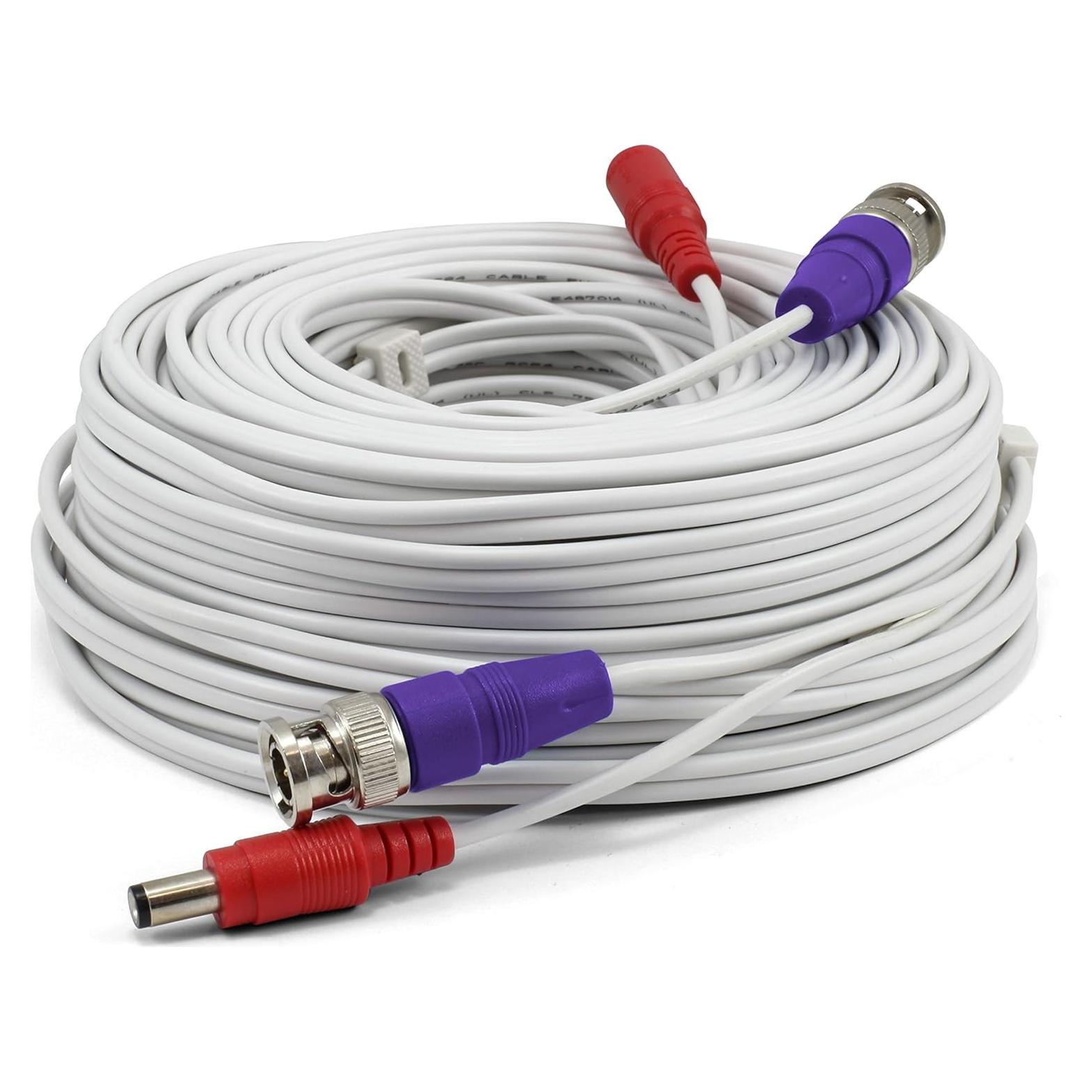 Cable Coaxial BNC Swann 30 m para Cámara de Seguridad CCTV