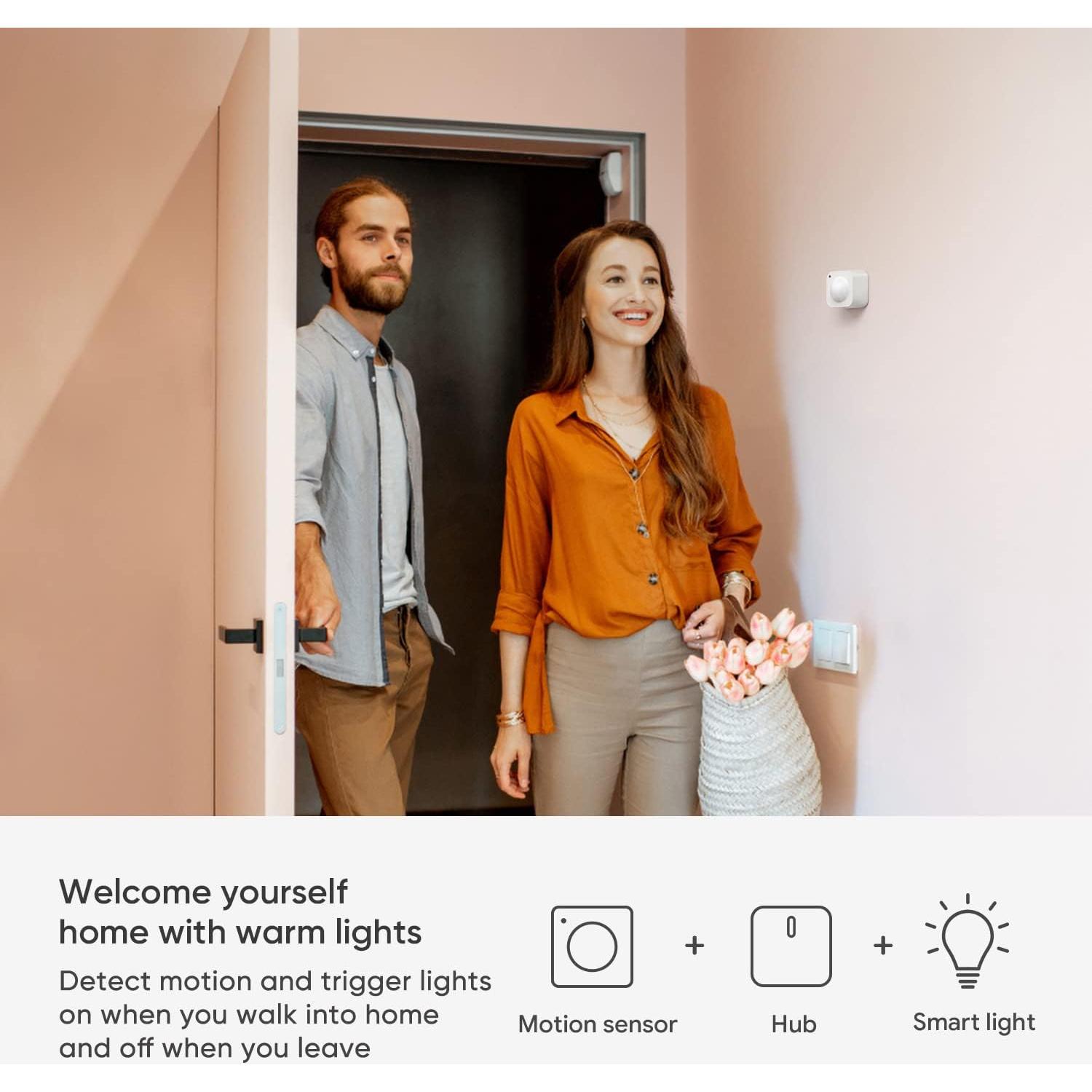 Sensor de Movimiento Zigbee TREATLIFE para Alarma y Automatización