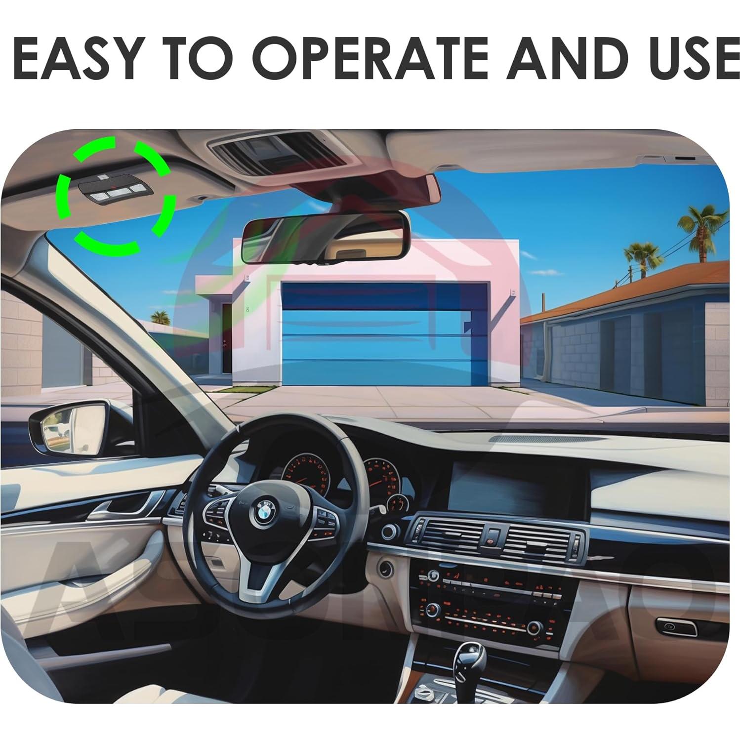 Control Remoto GITR-3 para Puerta de Garaje Genie - 3 Años Garantía