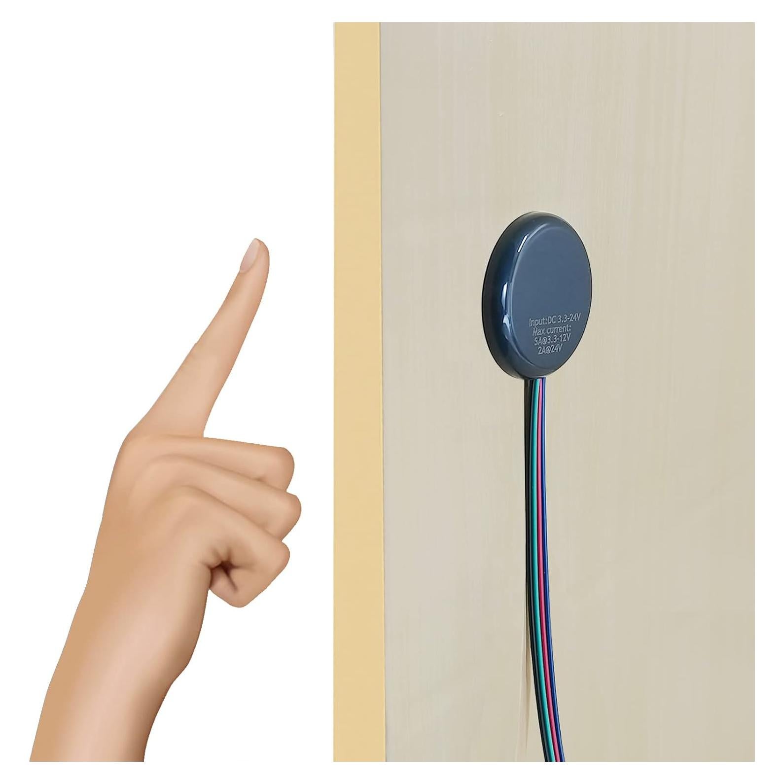 Interruptor Táctil LED Oculto Yogcow 12V 72W Control Inteligente