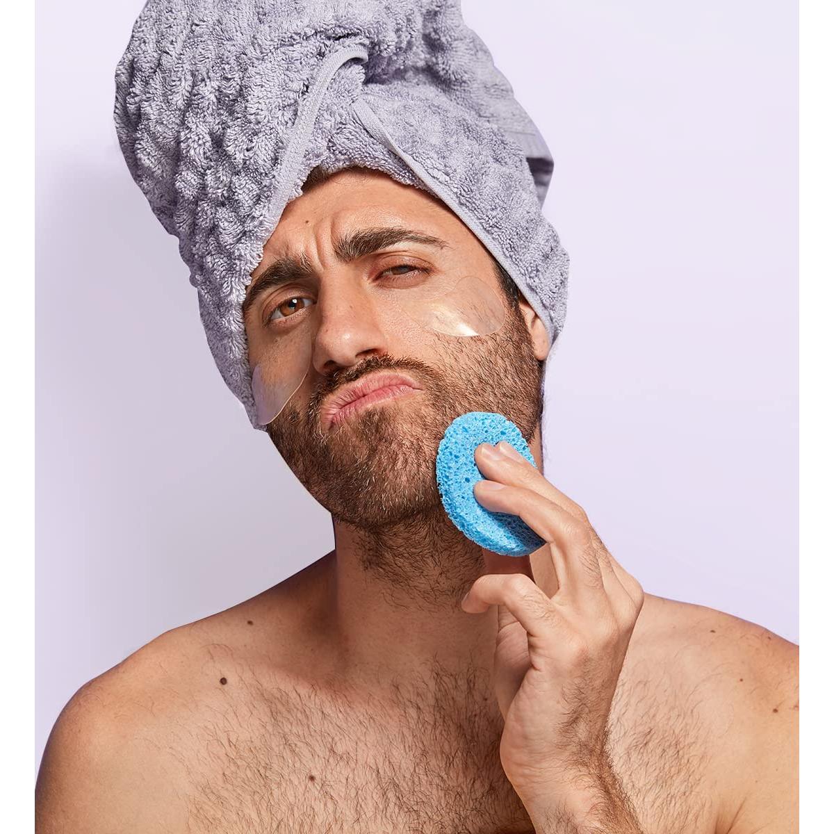 Esponjas Faciales Comprimidas Siluker - 50 Unidades 100% Celulosa Natural