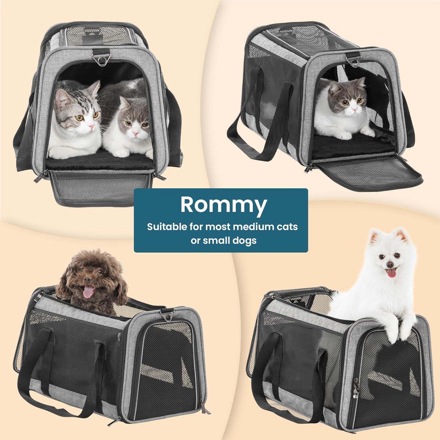 Transportadora Petsfit para gatos y perros pequeños 30x48cm
