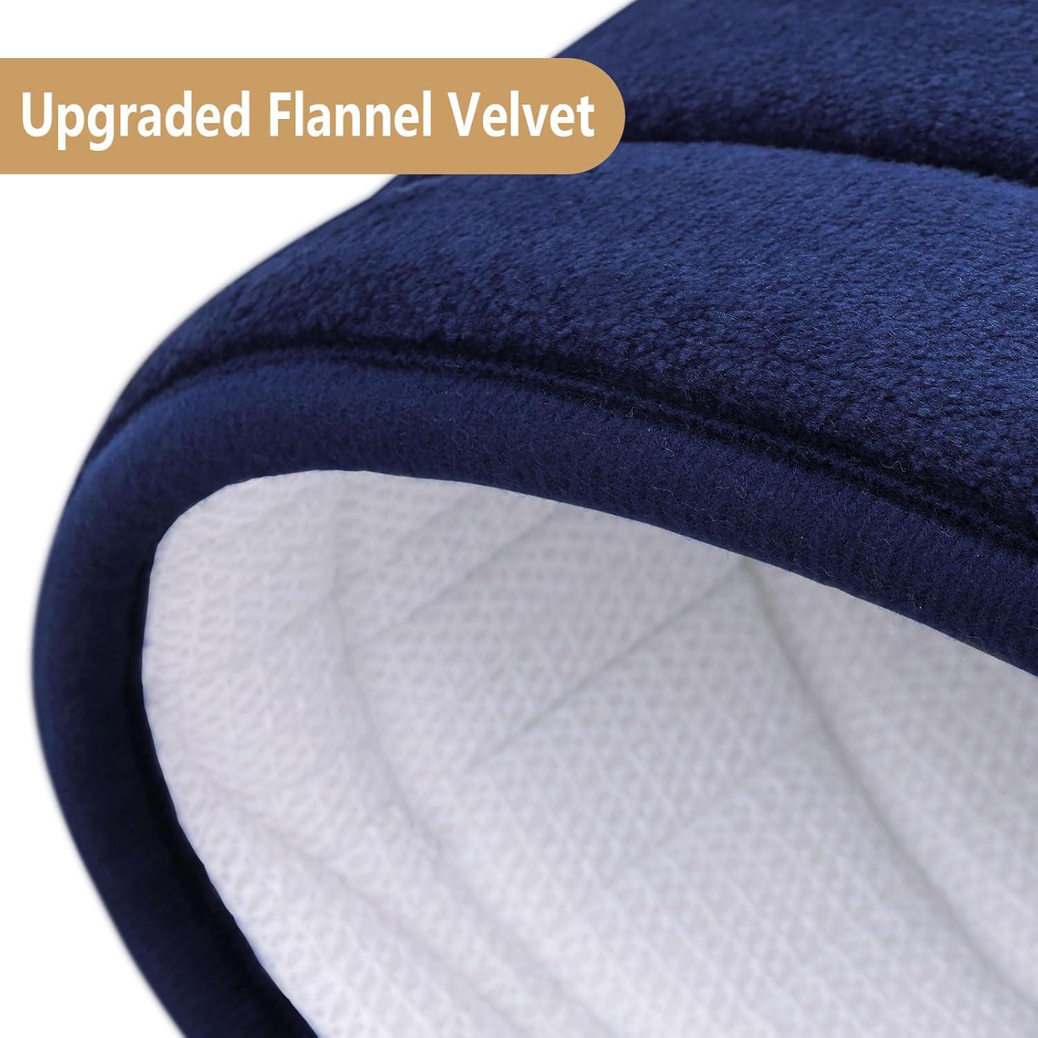 Alfombra de Baño Buganda 61x41 cm Azul Marino Antideslizante