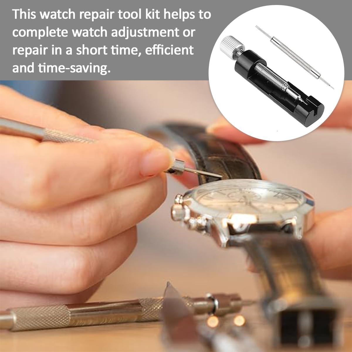 Kit de Herramientas para Ajuste de Relojes Xnrtioft - Negro