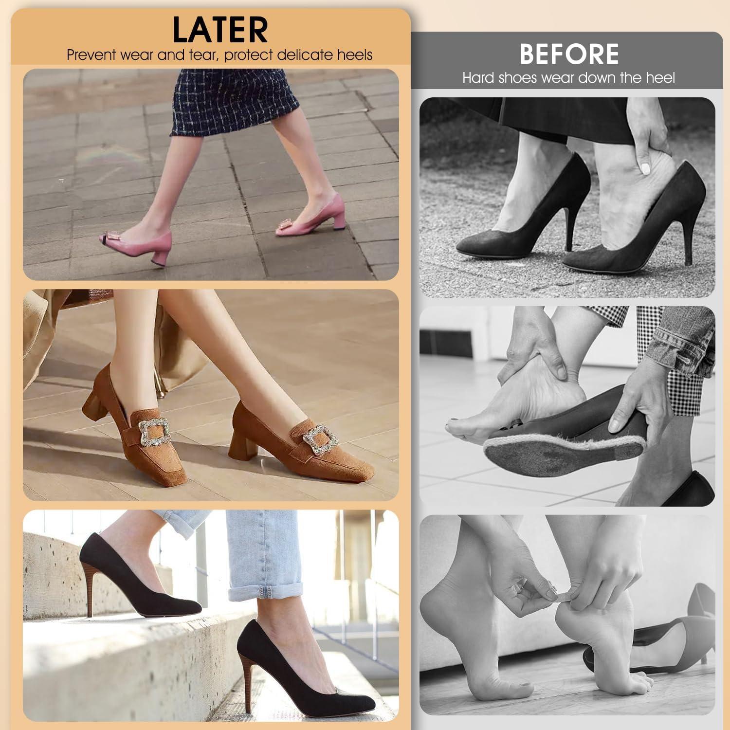 10 Pares Almohadillas para Talones Quadafy Antideslizantes